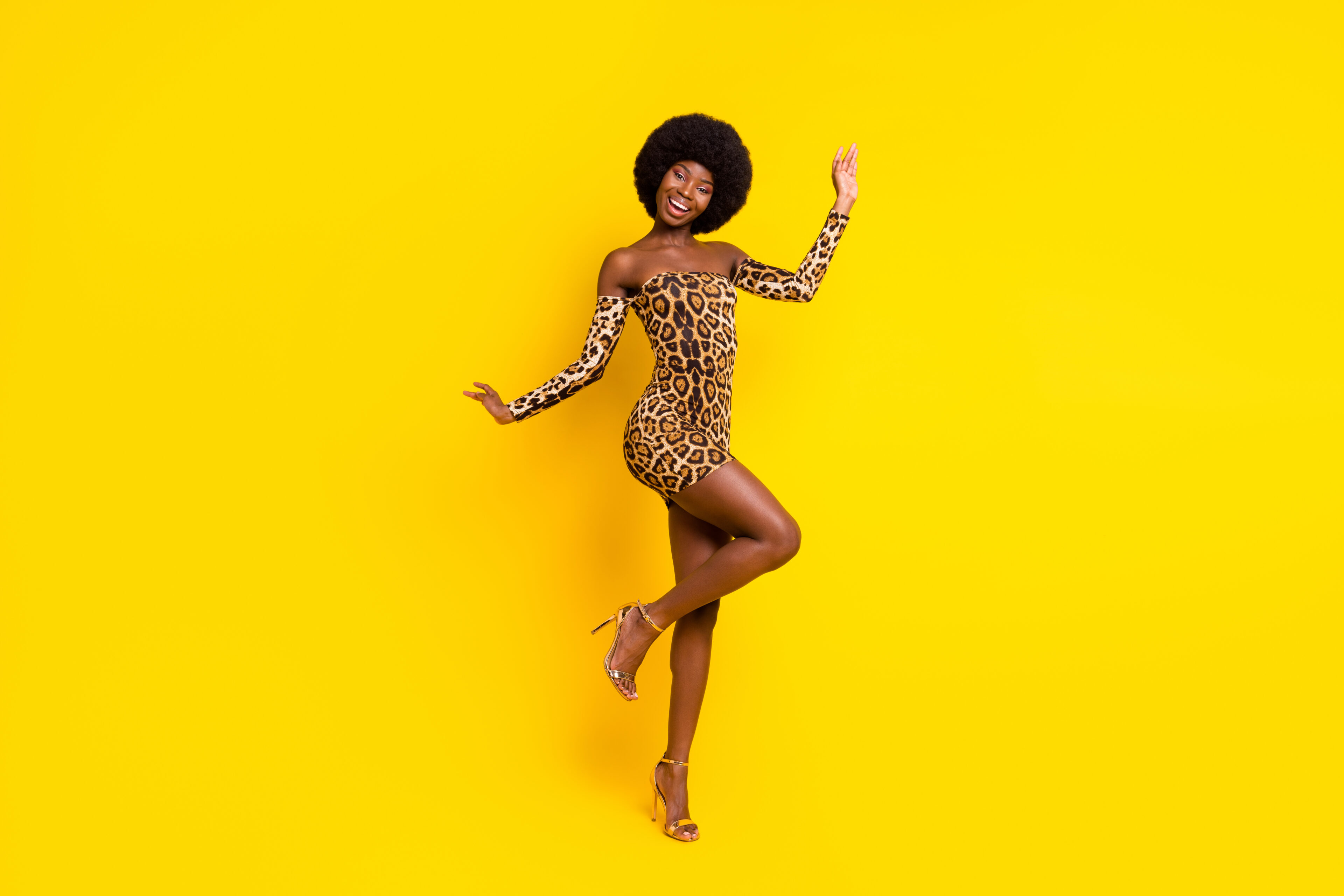 Cheetah Print Bodycon Dress