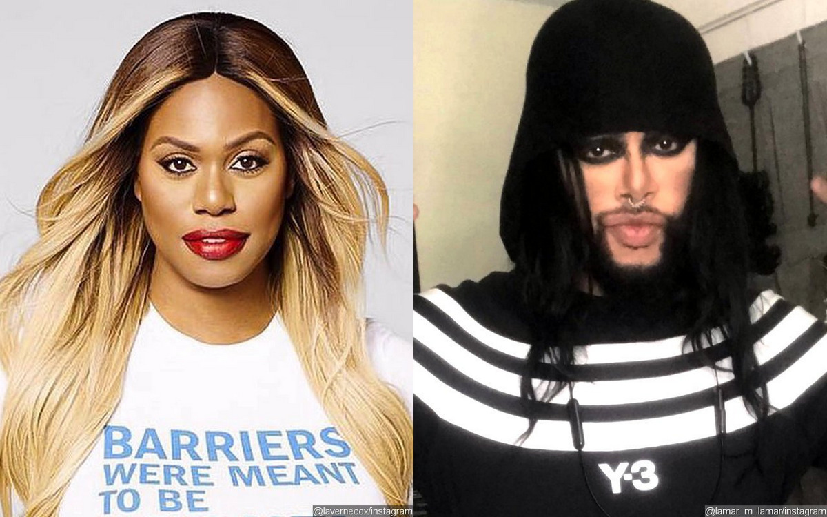 Laverne Cox and M Lamar