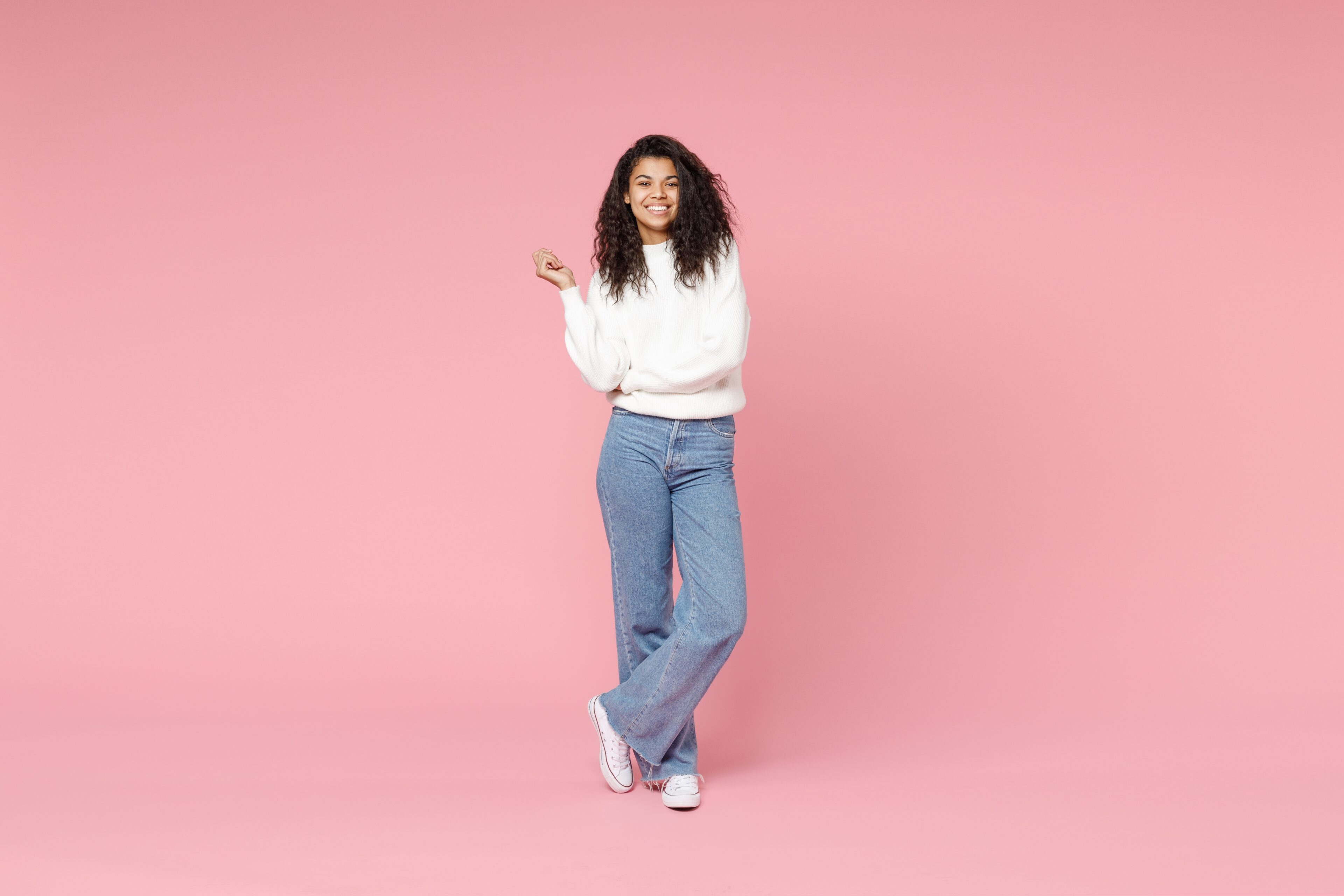 Sweater and Jeans