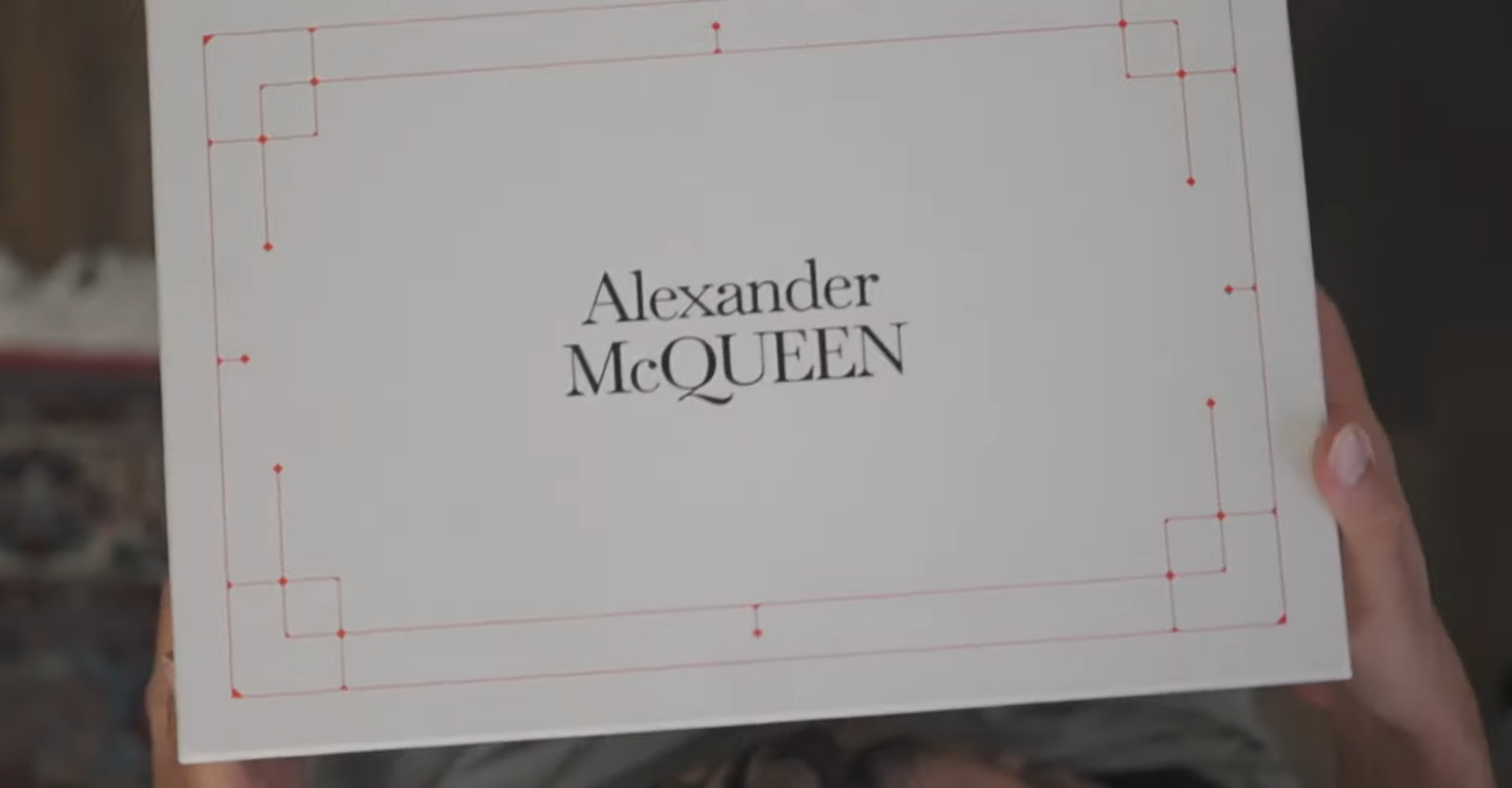 Alexander McQueen Shoes Box