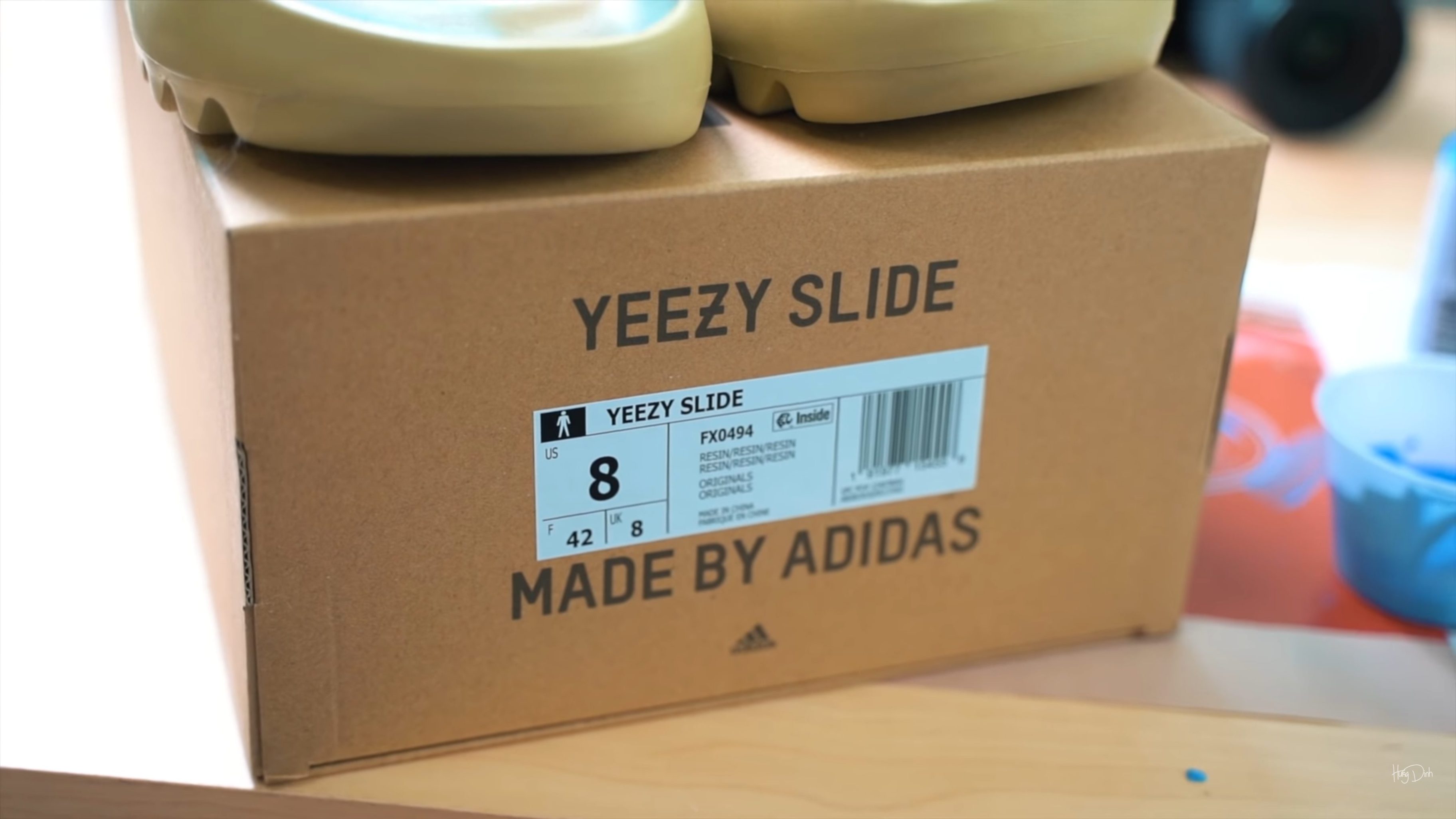 Adidas Yeezy Slides with Box Made By Adidas