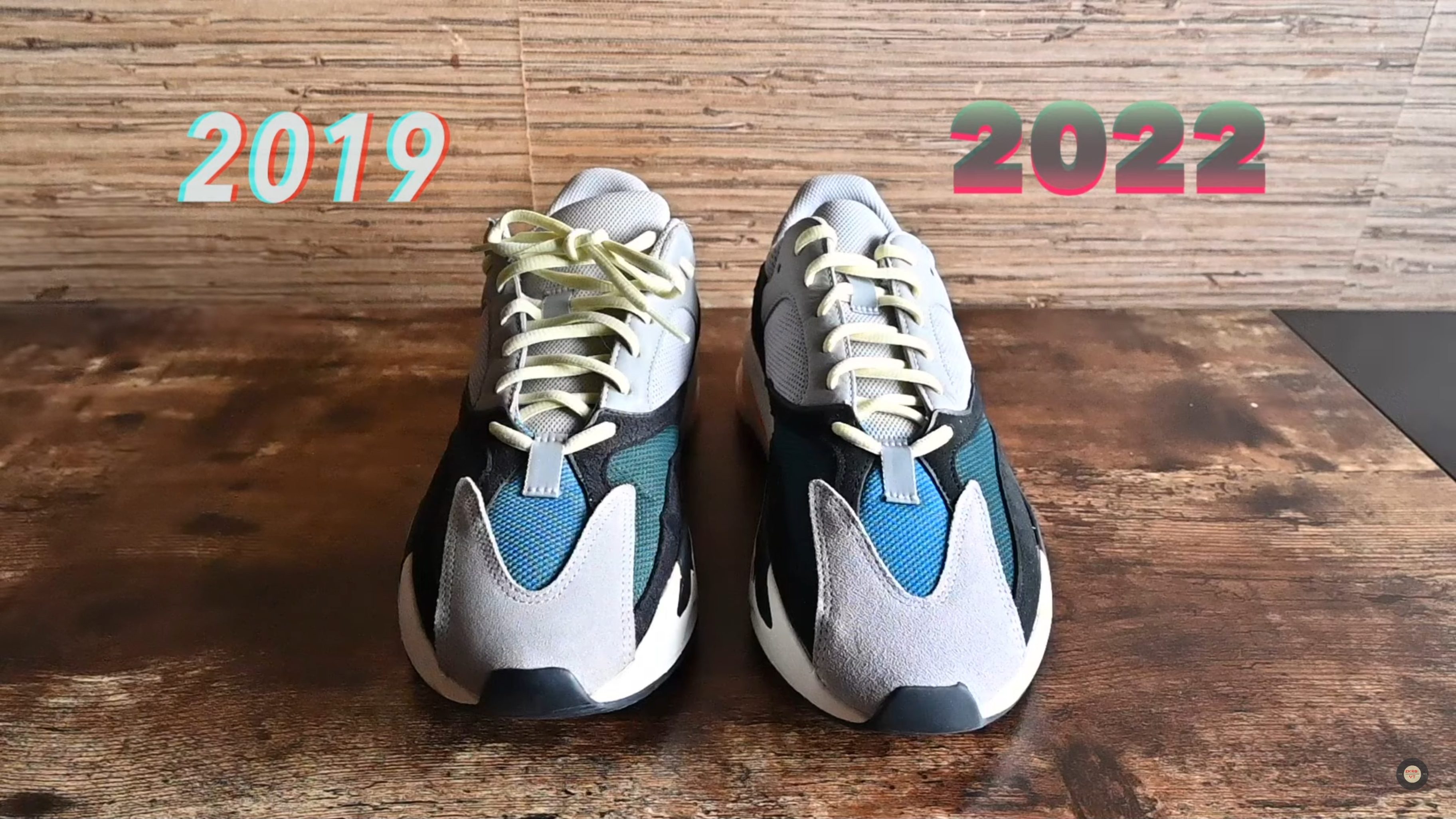 Yeezy 700 2019 and the Yeezy 700 2022 