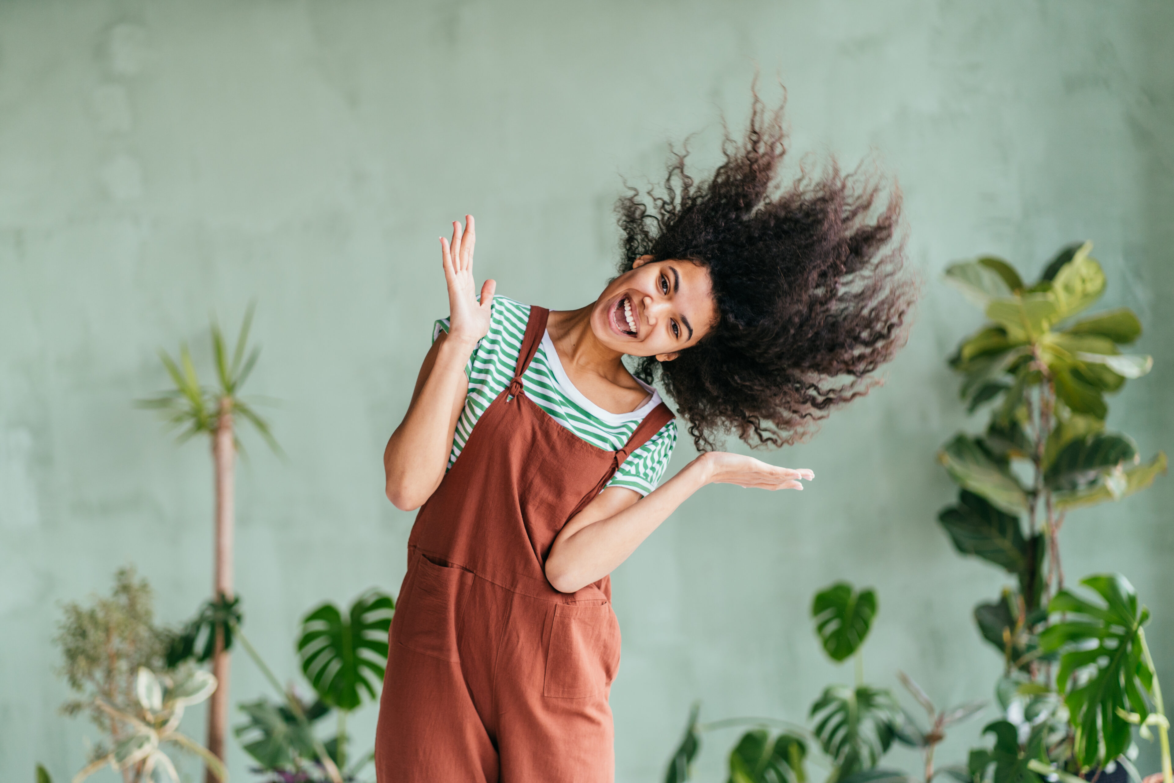 Fabric Overalls and T-shirts