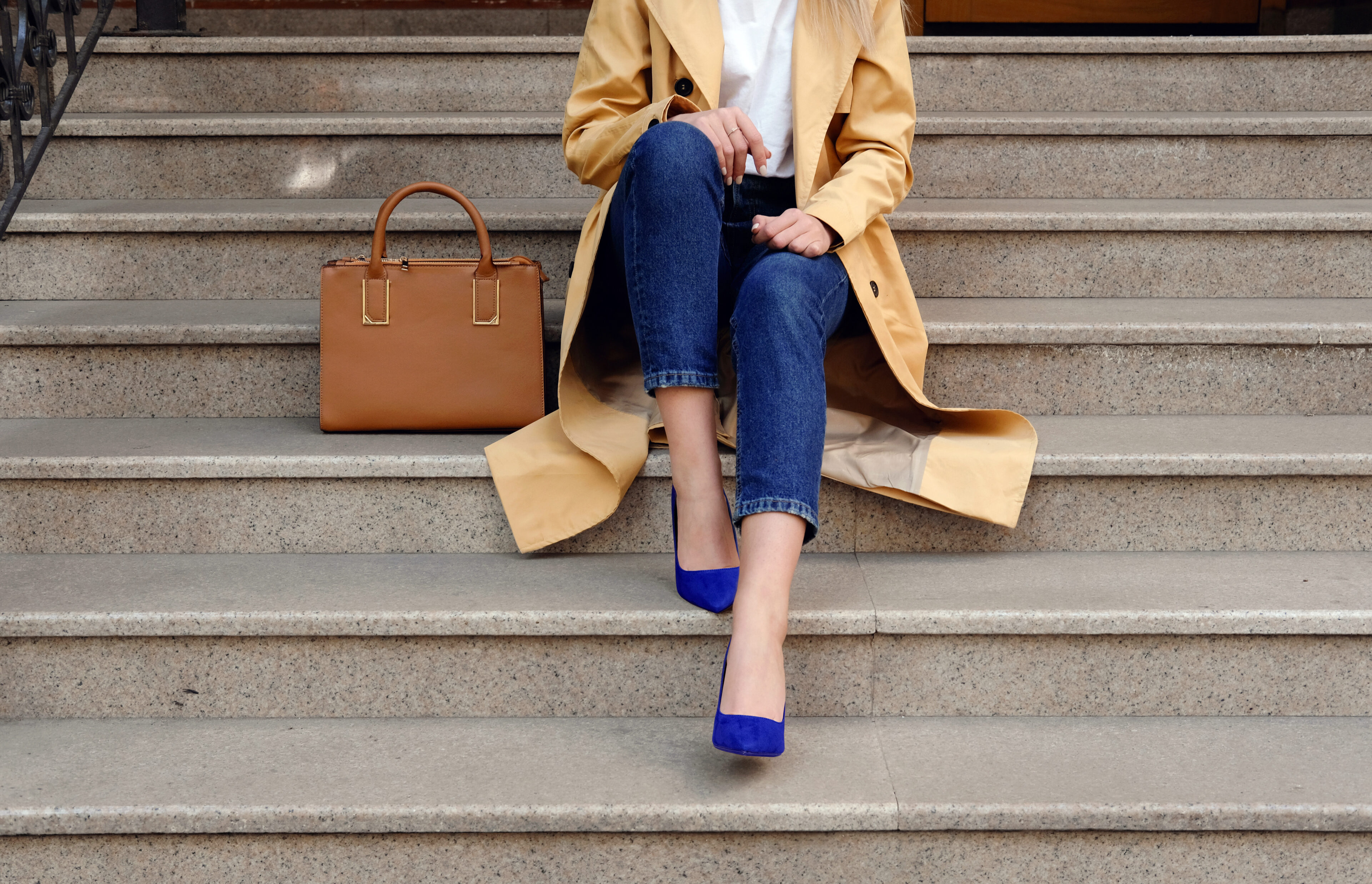 Jeans And Trend Coat