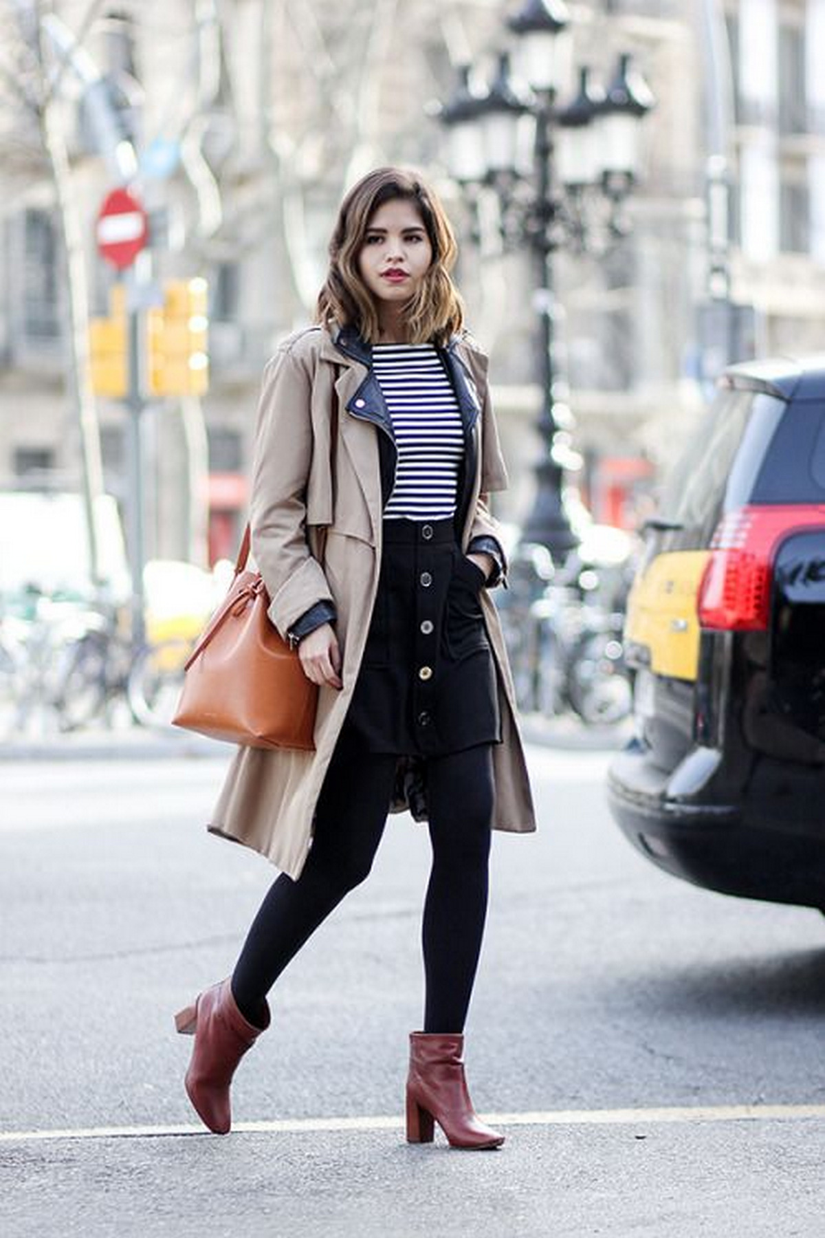 Multi-Layer Outfits and Boots