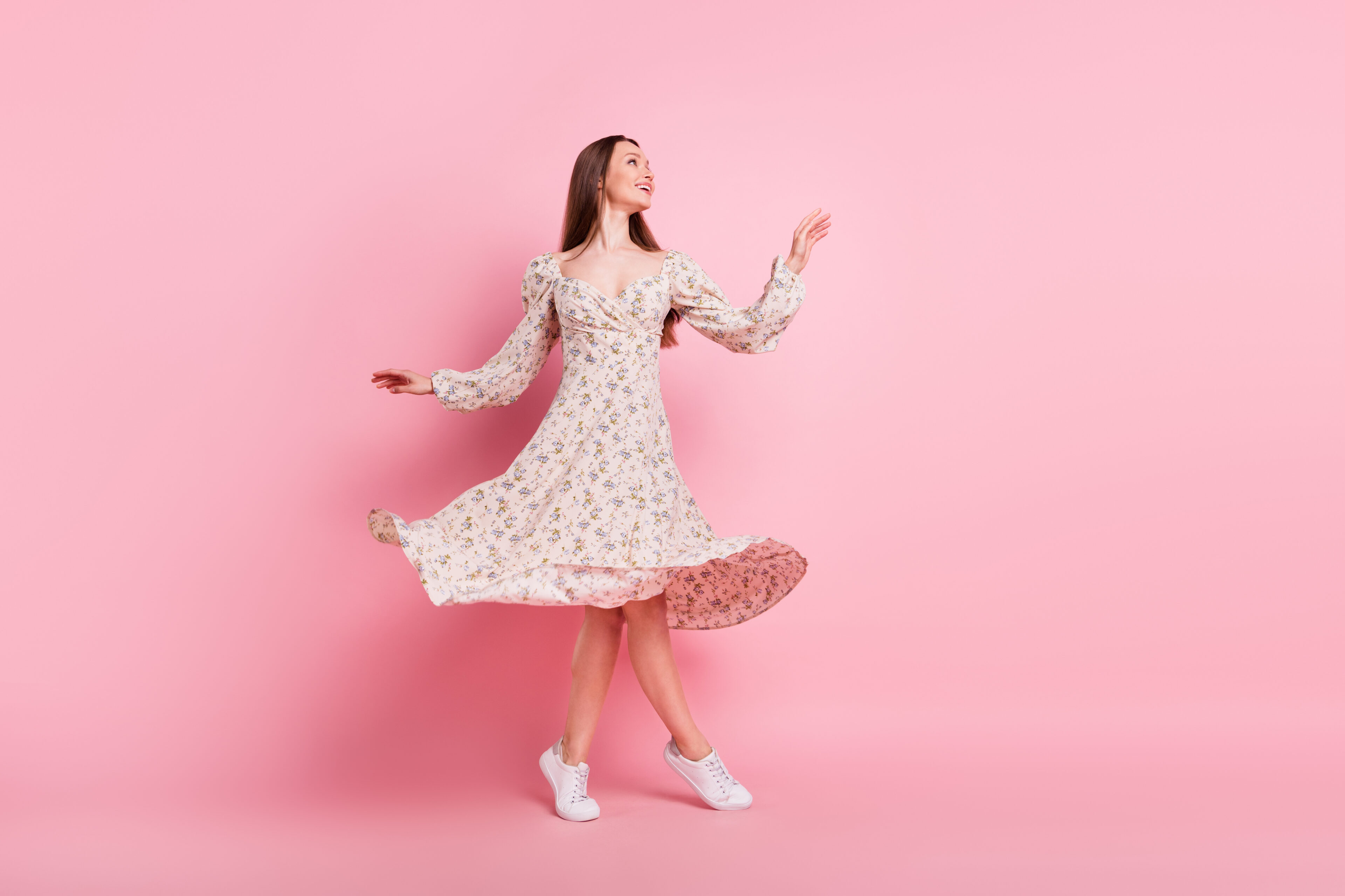 Pastel Floral Dress