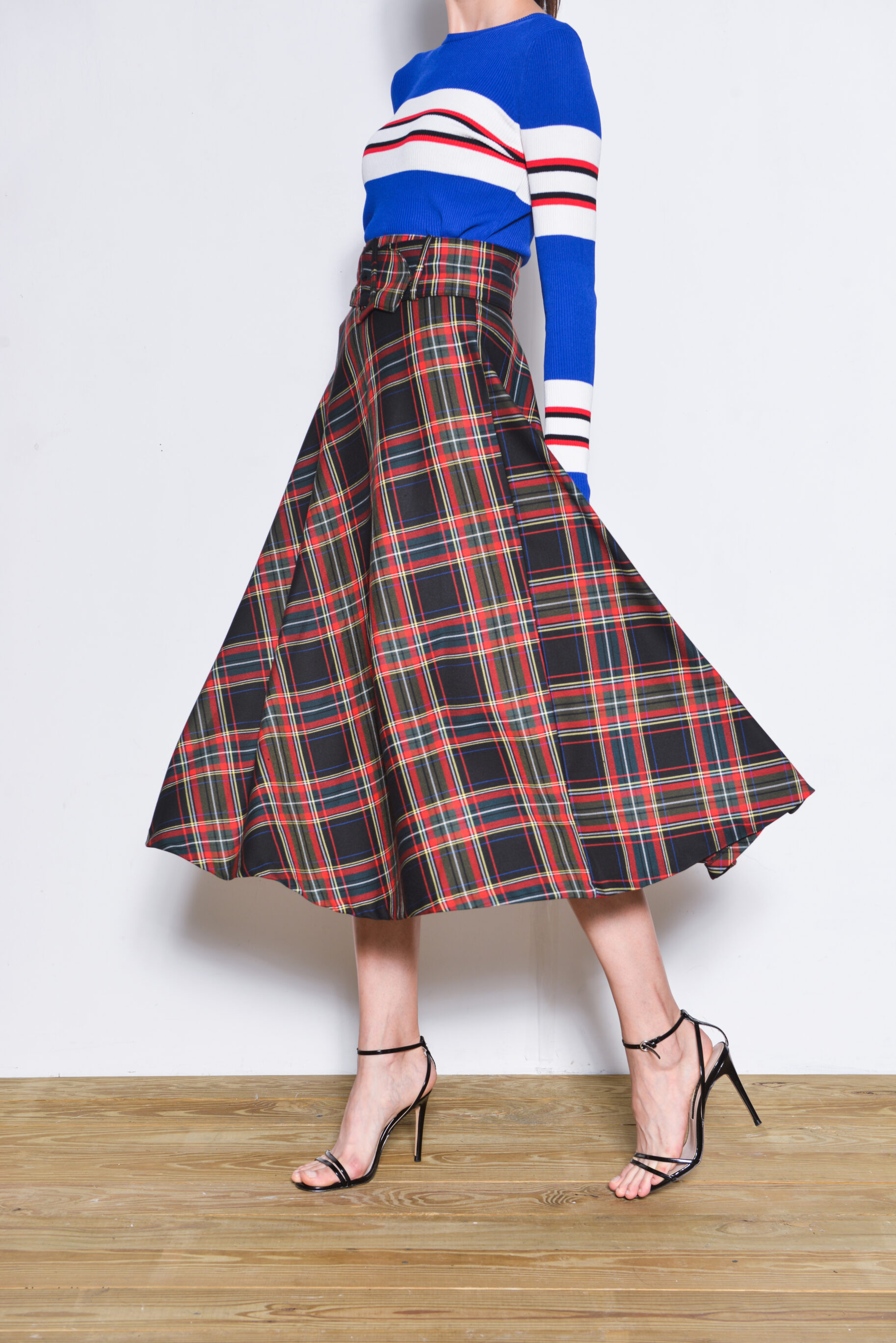 Vintage Plaid Skirt