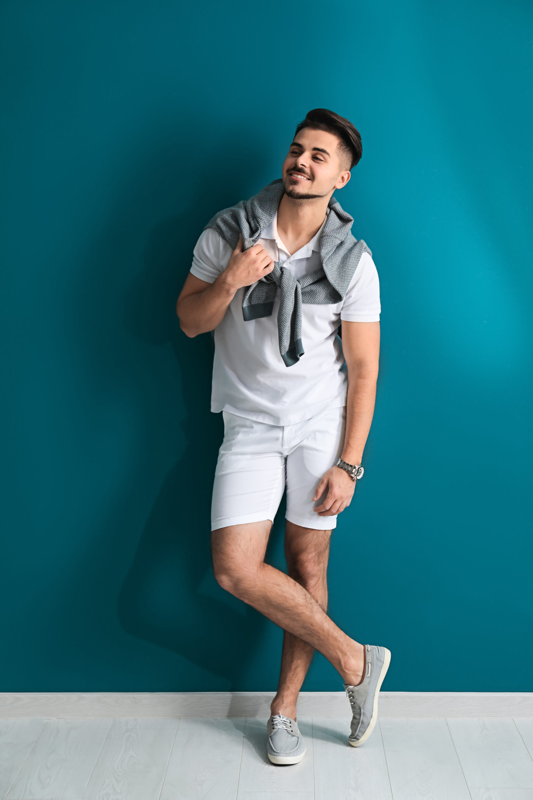 Polo Shirt With Shorts