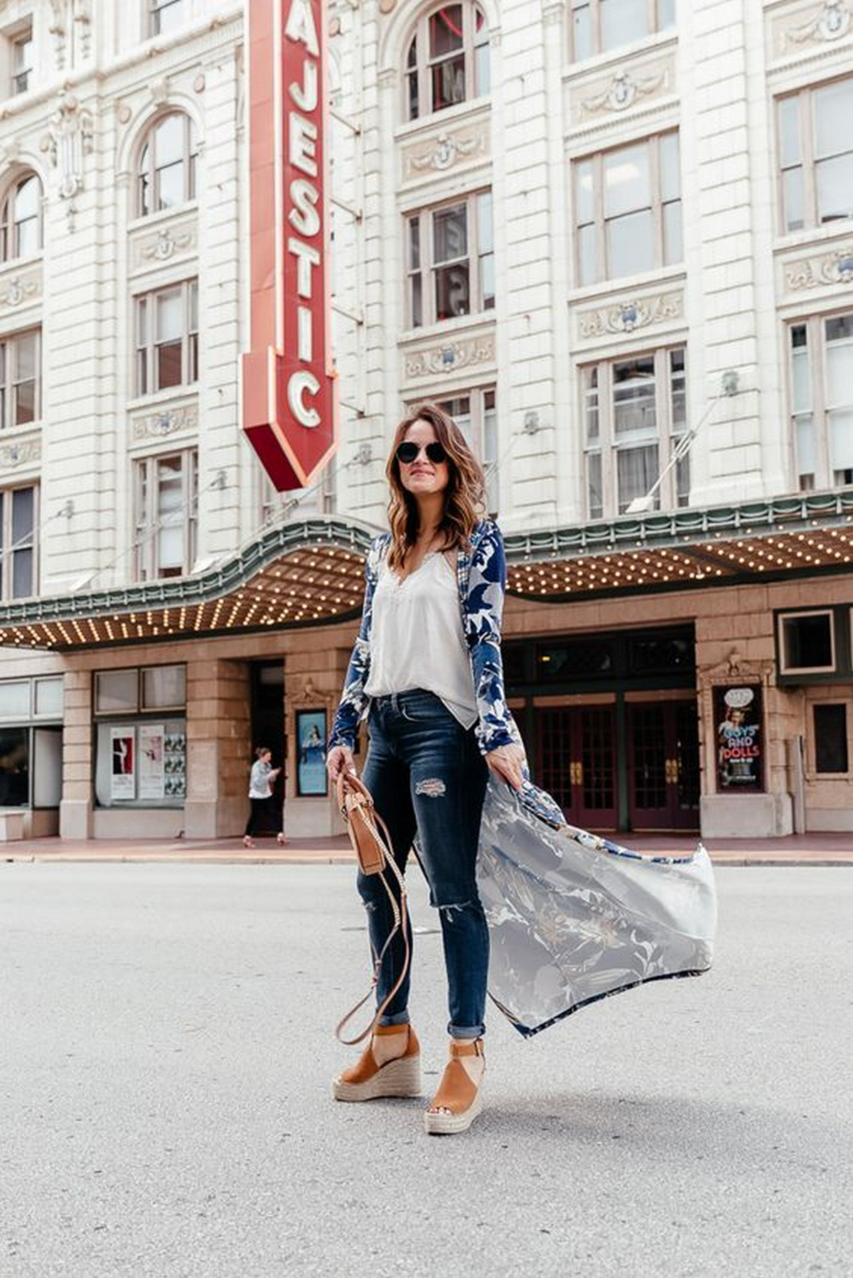  Kimono Jacket and Wedge