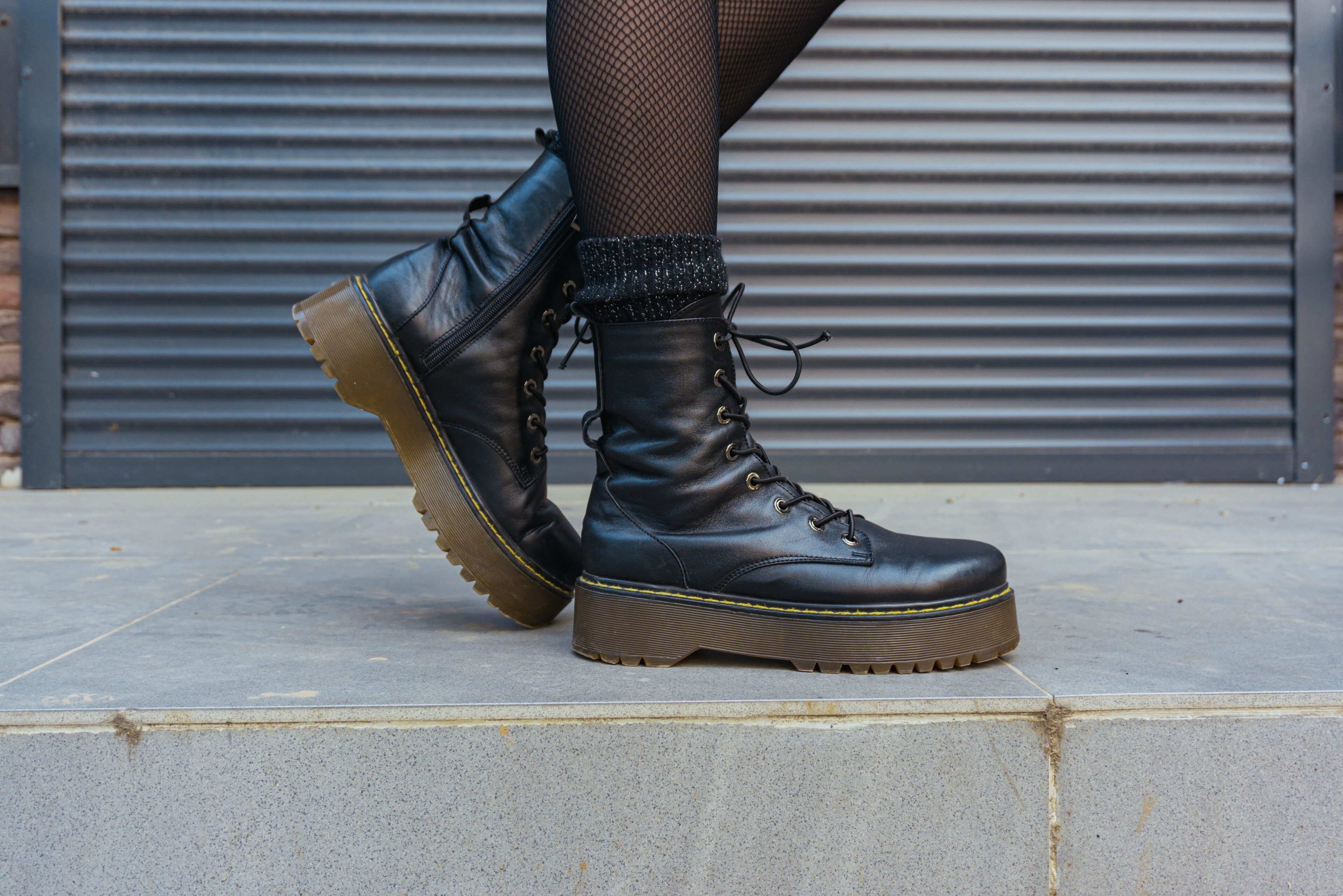 Lace-up Boots