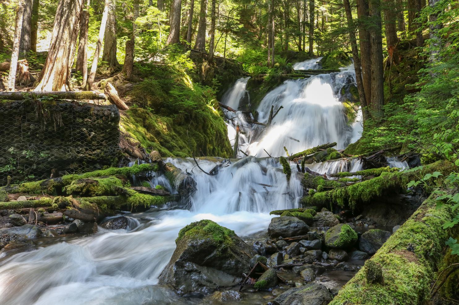 Little Zigzag Falls is great for both kids and adults