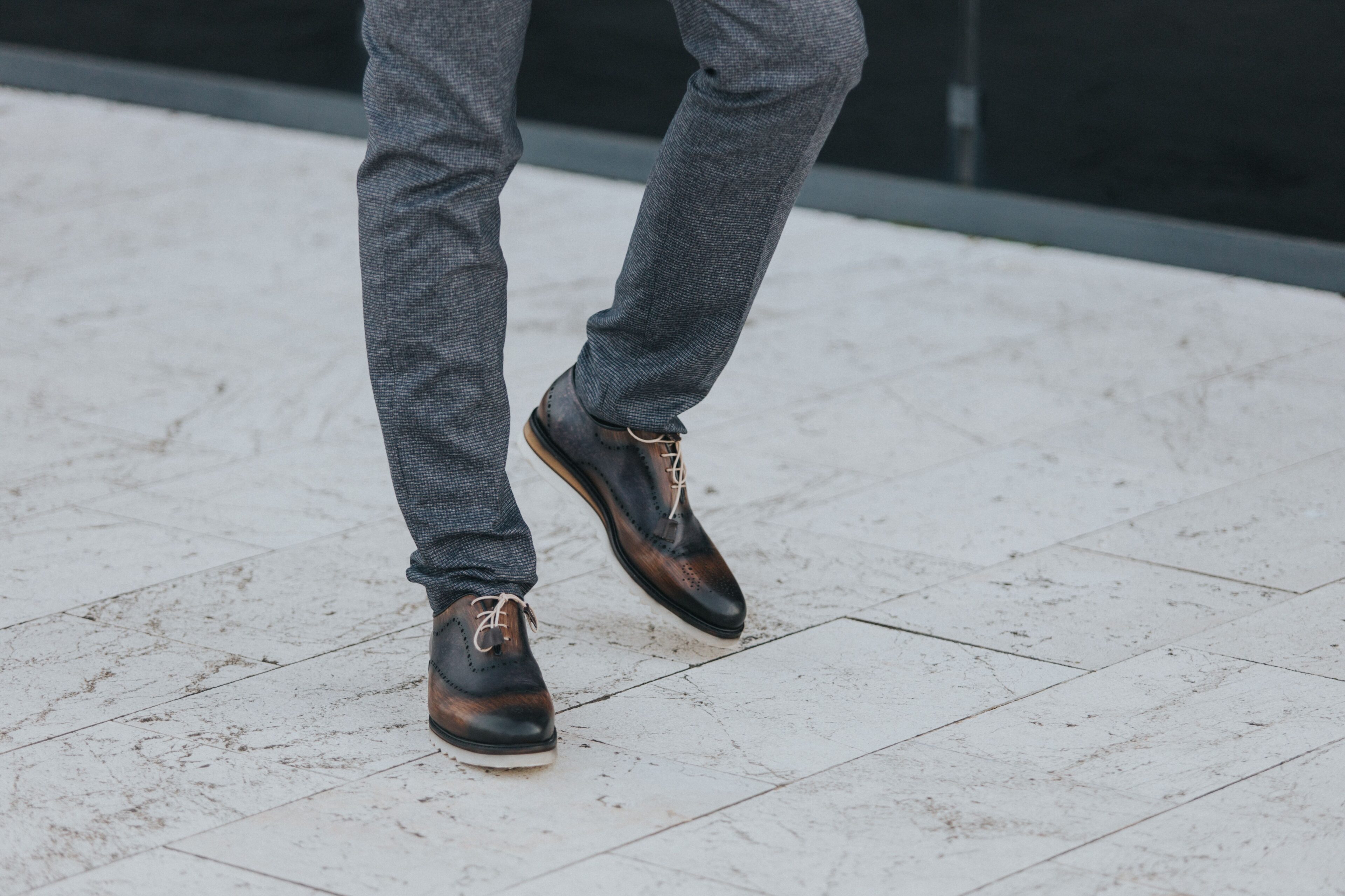 Grey Dress Pants with Burgundy Shoes Outfits For Men 163 ideas  outfits   Lookastic