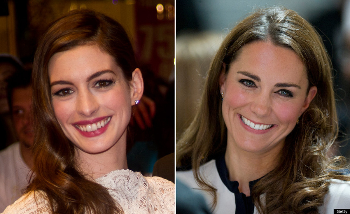 Anne Hathaway And Kate Middleton