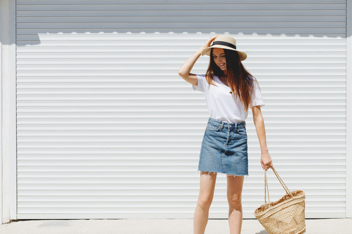 Denim Skirt