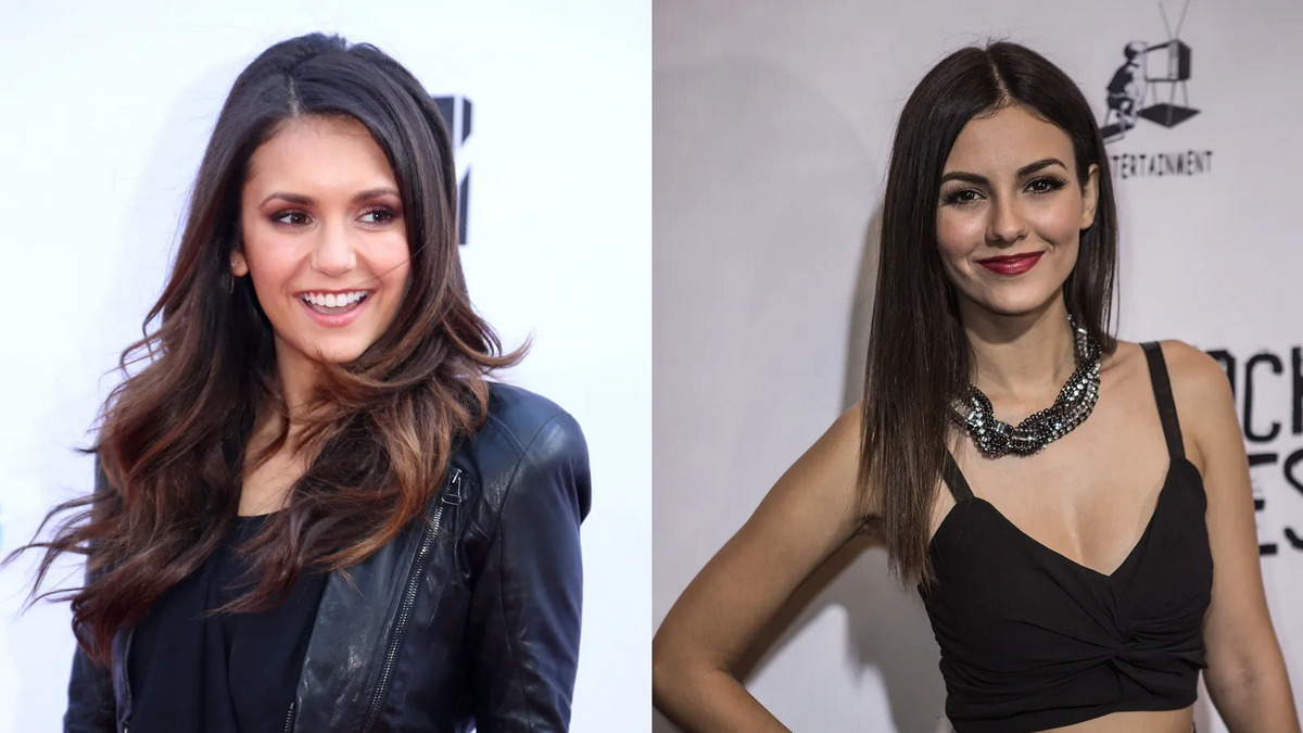 Nina Dobrev And Victoria Justice 