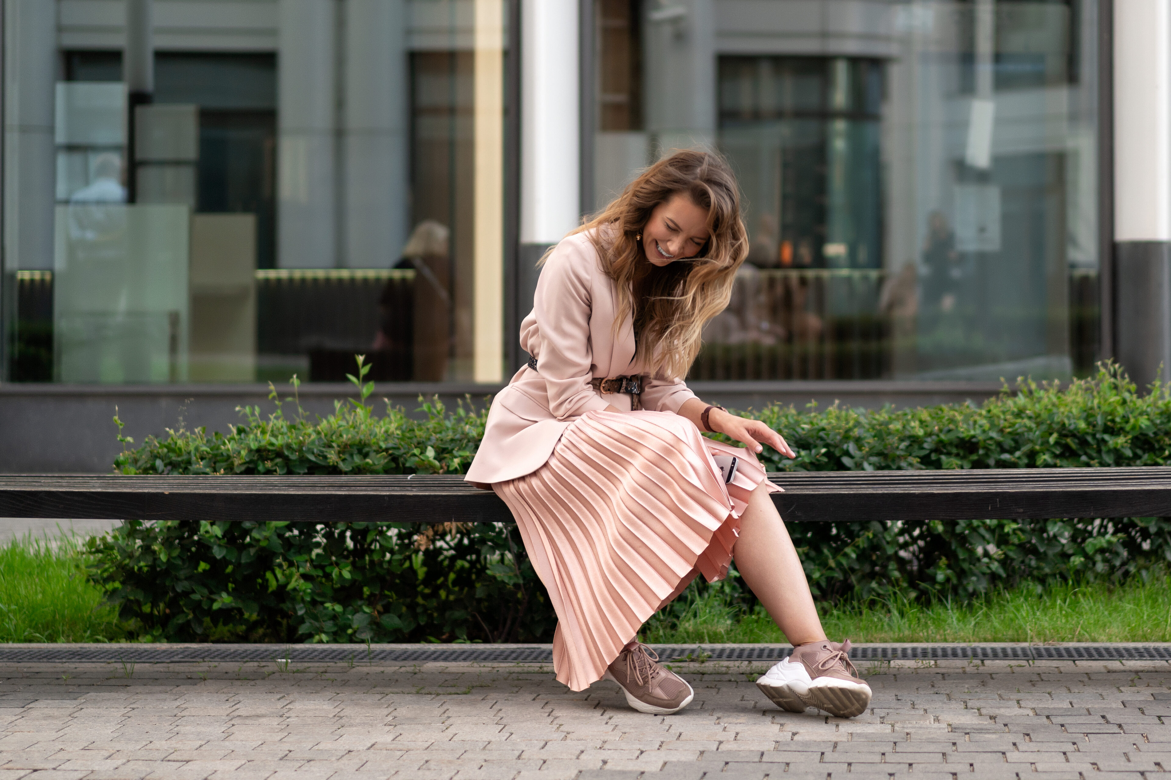 Long Skirt And Shirt