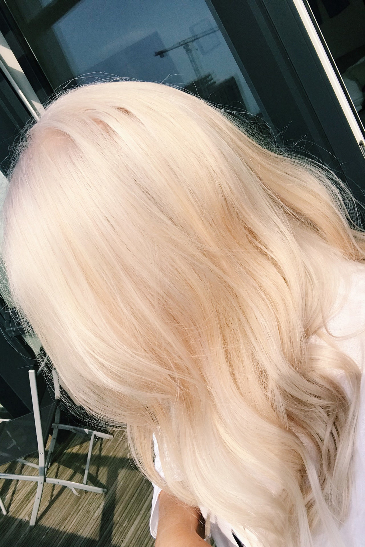 White Blonde Hair Color