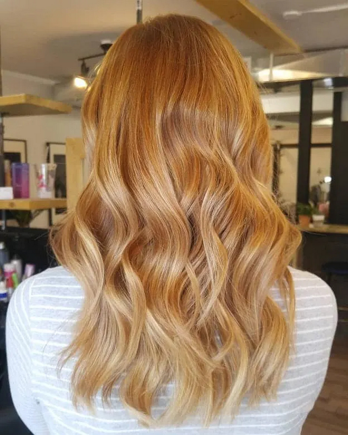 Copper Blonde Hair Color