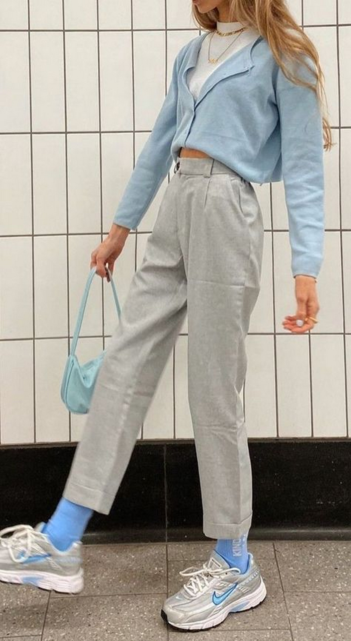 Pastel blue