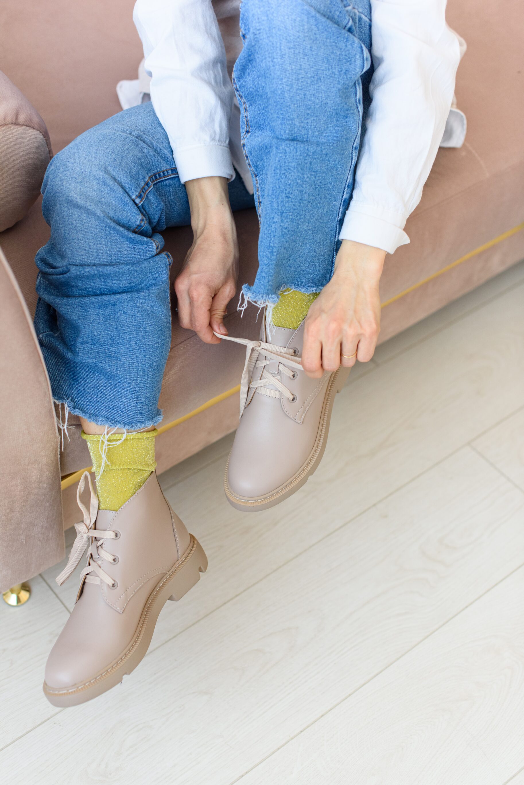 Lace-Up Boots