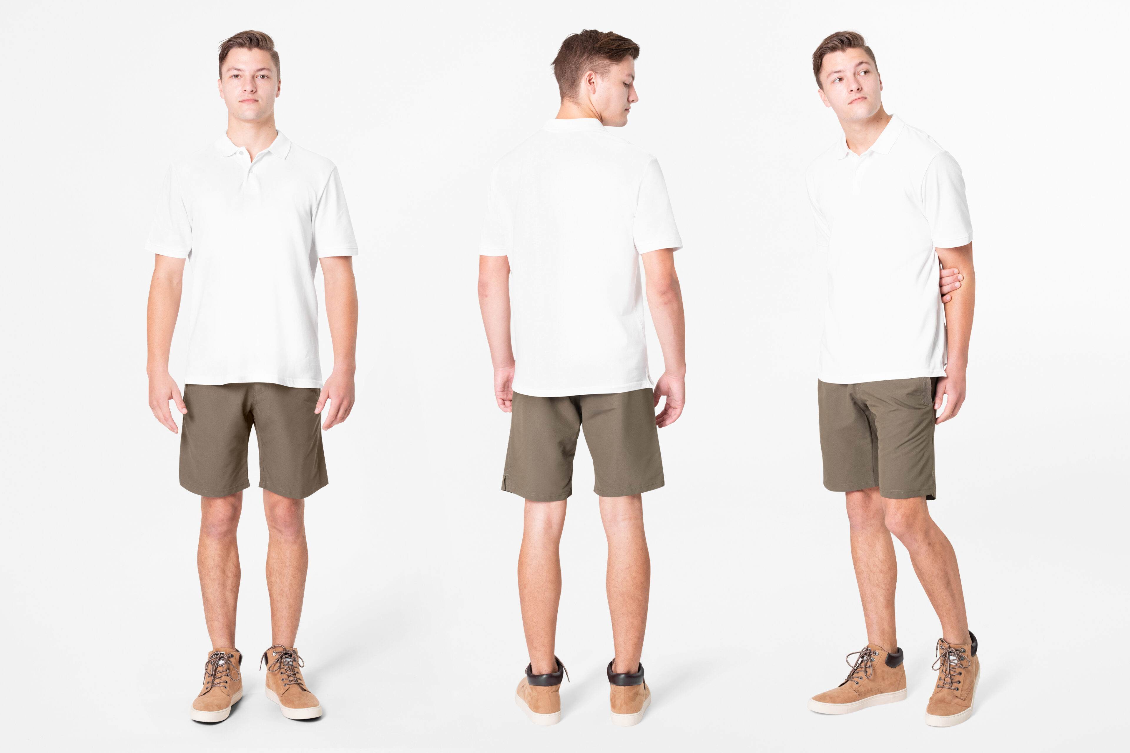 Polo Shirt With Shorts