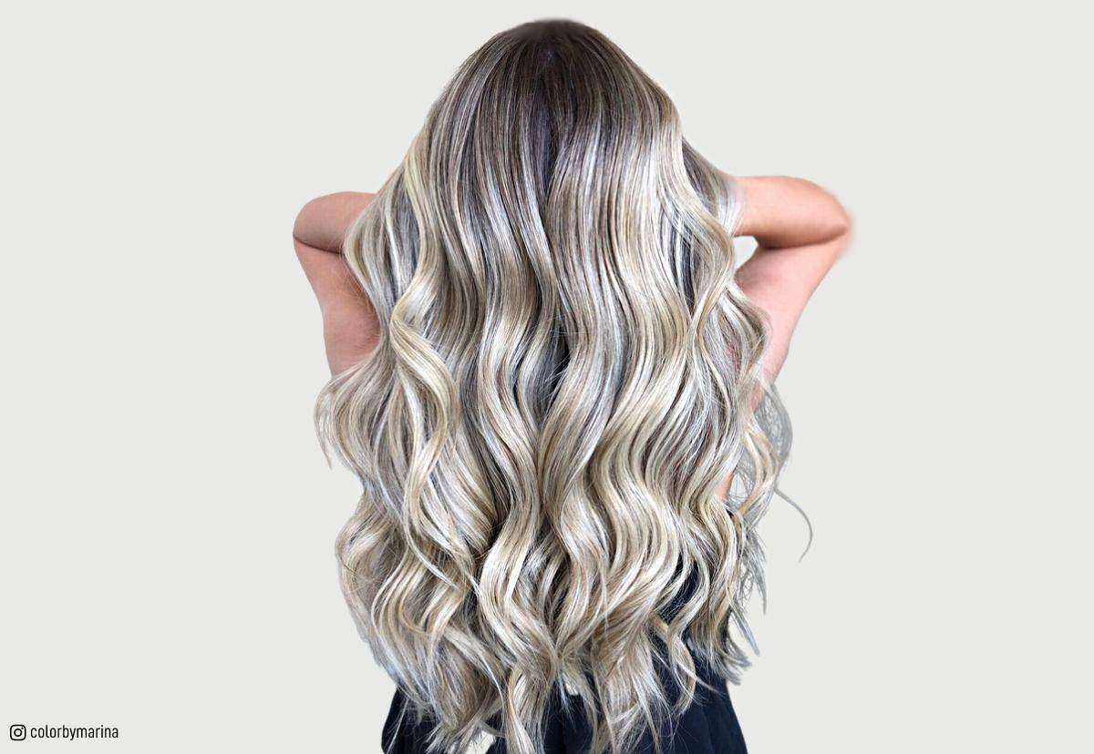 Blonde Hair Color with Lowlights