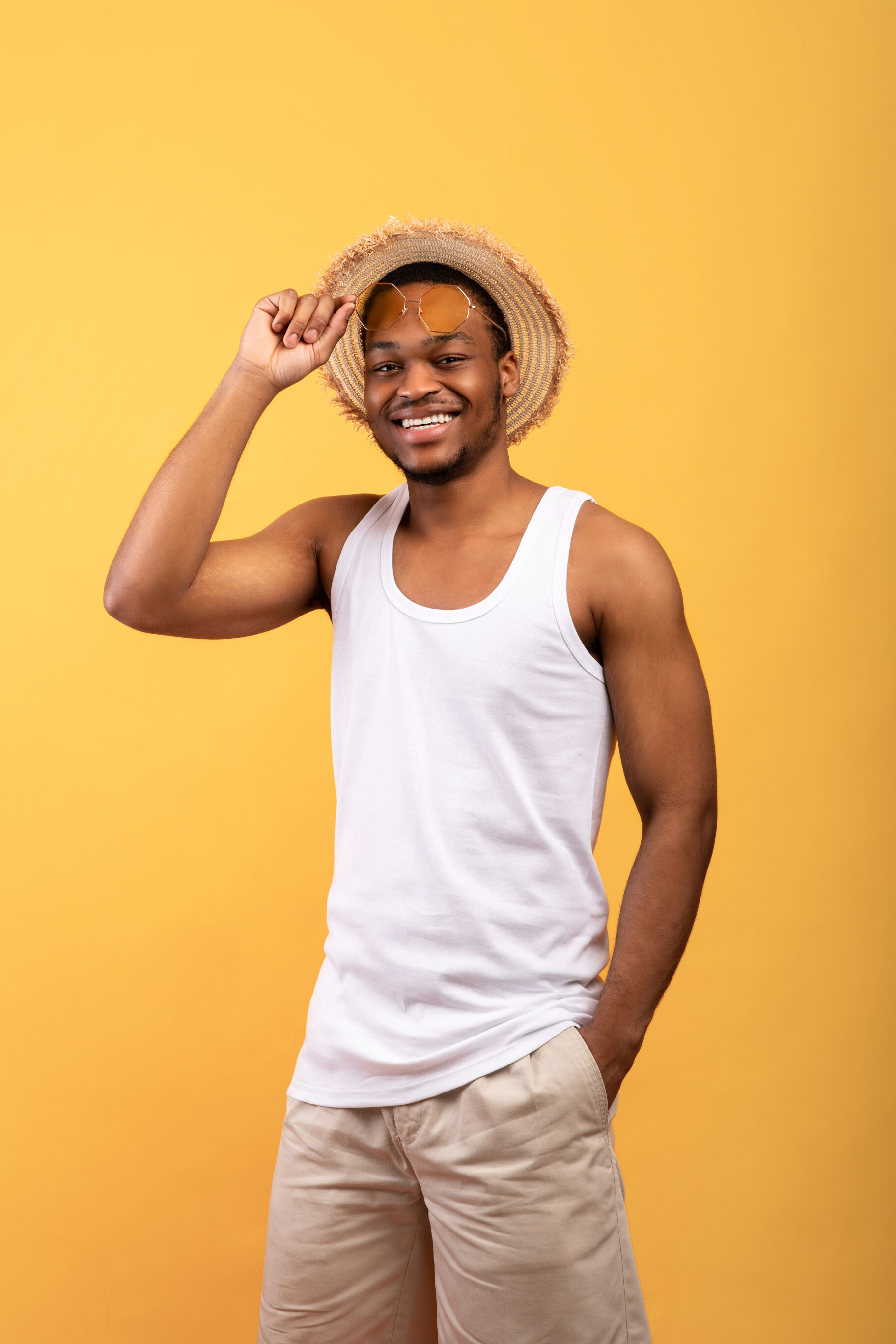 Men's Tank Top With Shorts