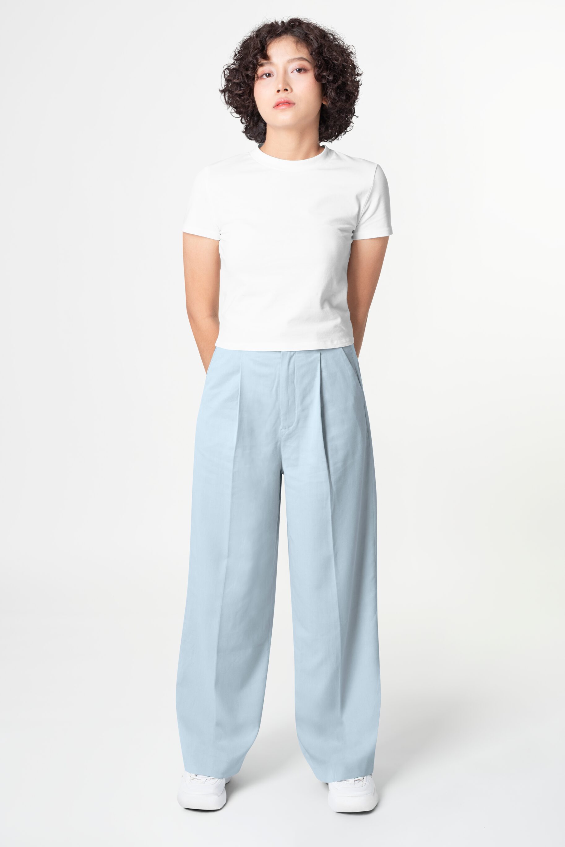 A Simple T-Shirt And Loose Pants