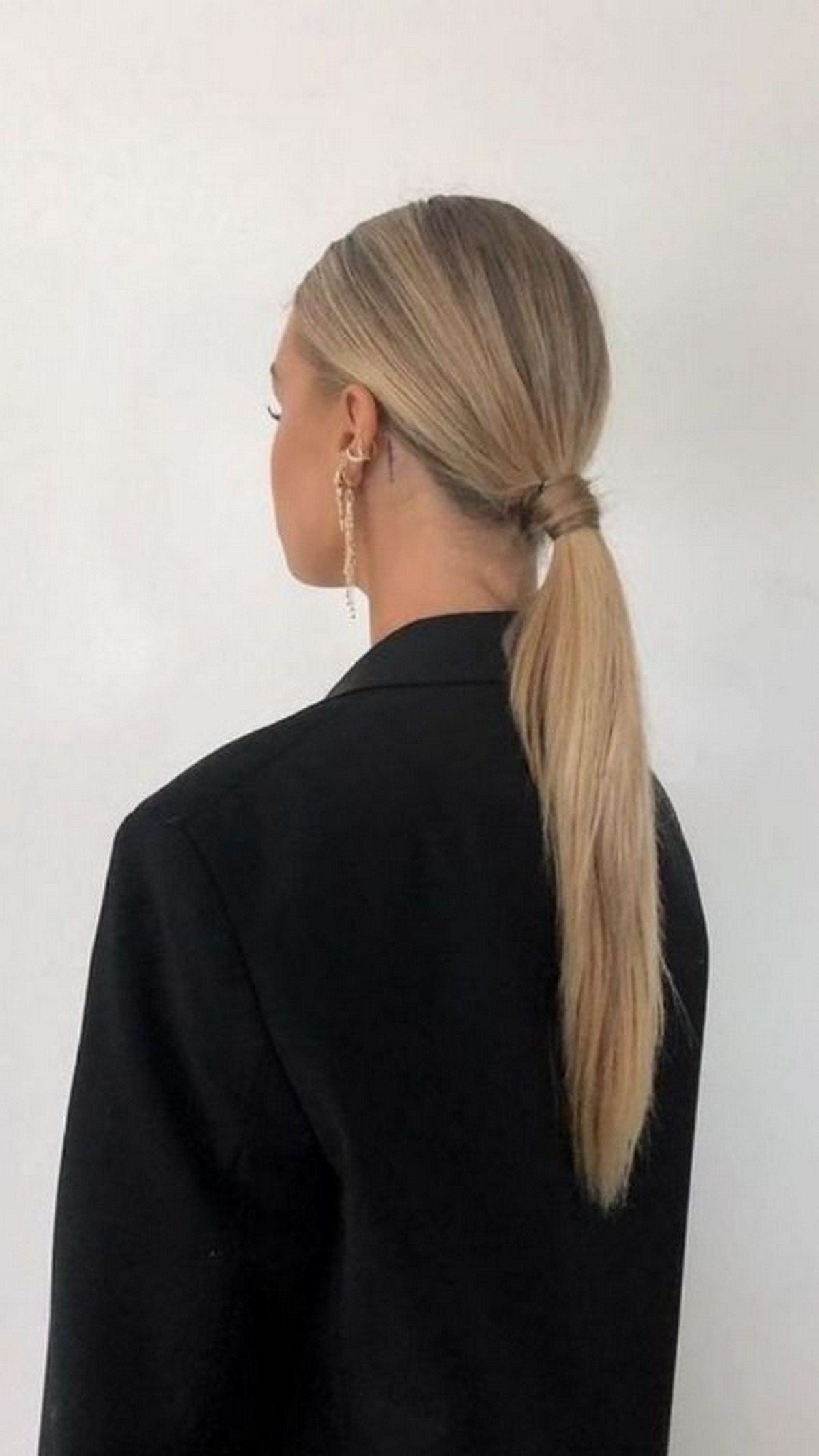 Slick Low Ponytail