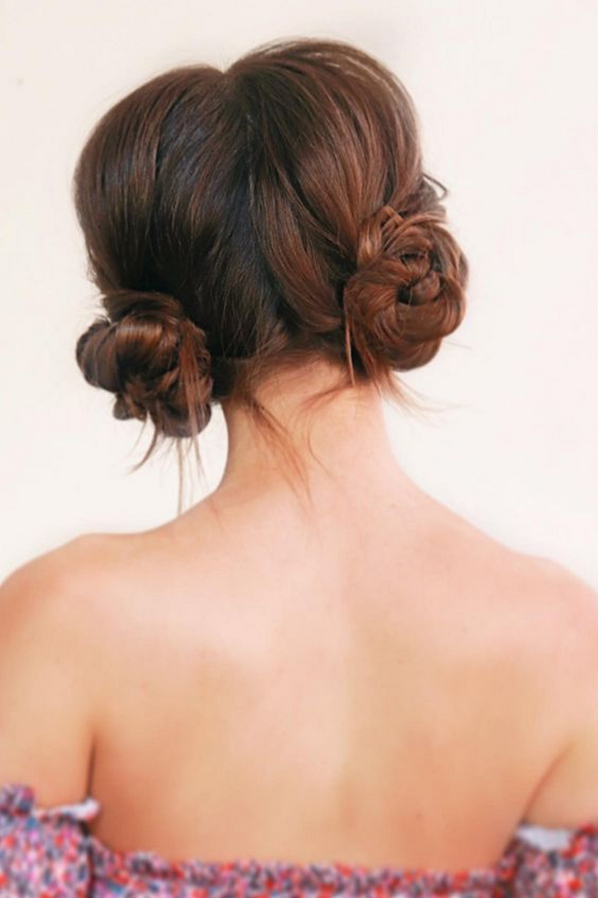 Low Double Buns.