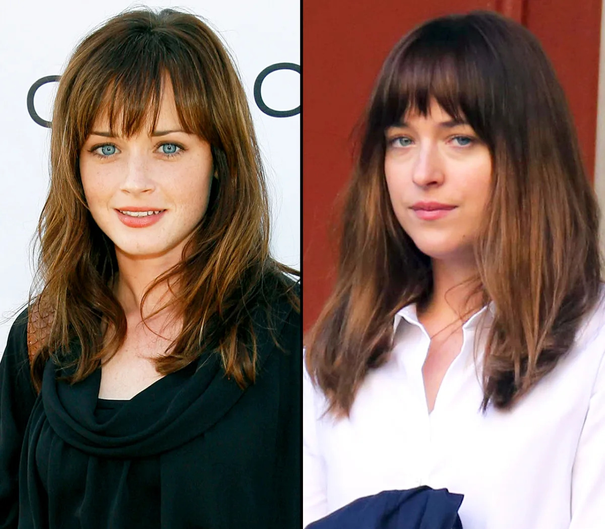 Alexis Bledel and Dakota Johnson