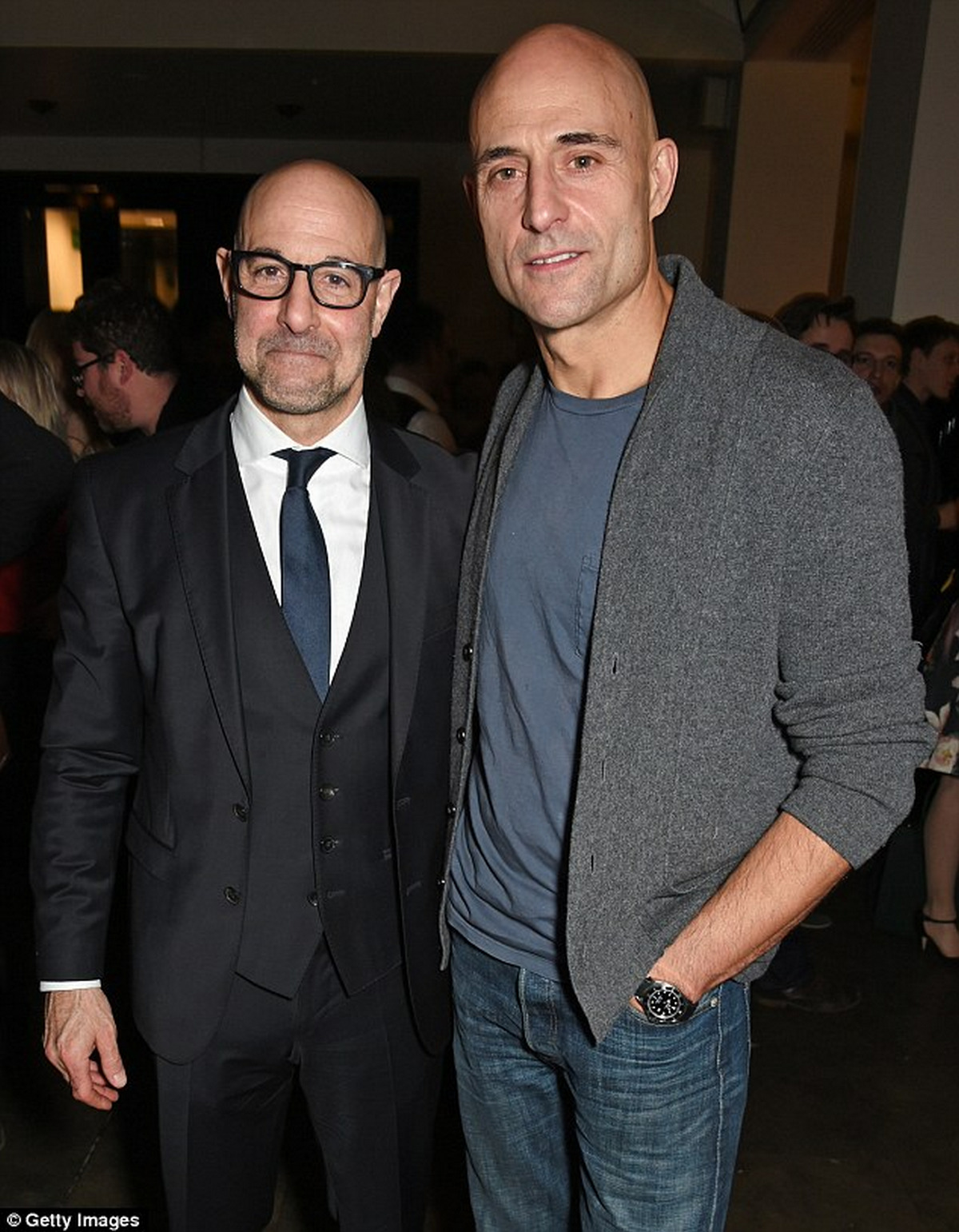 Mark Strong And Stanley Tucci