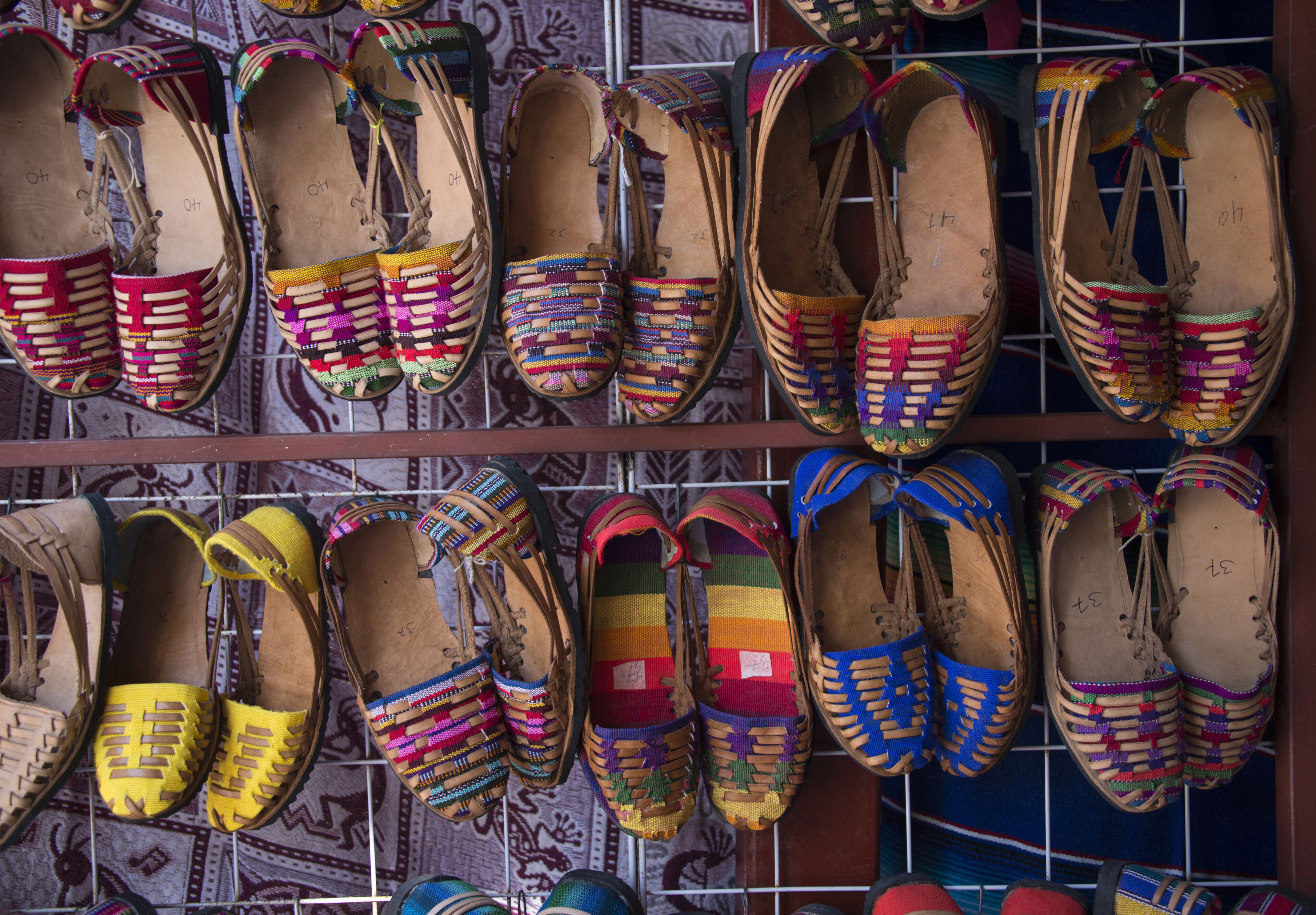 Woven Huarache Sandals