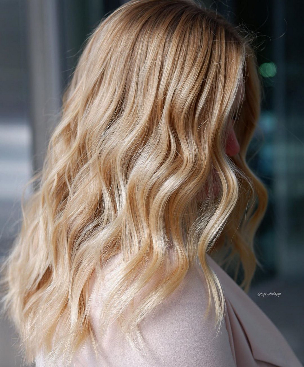 Vanilla Blonde Hair Color