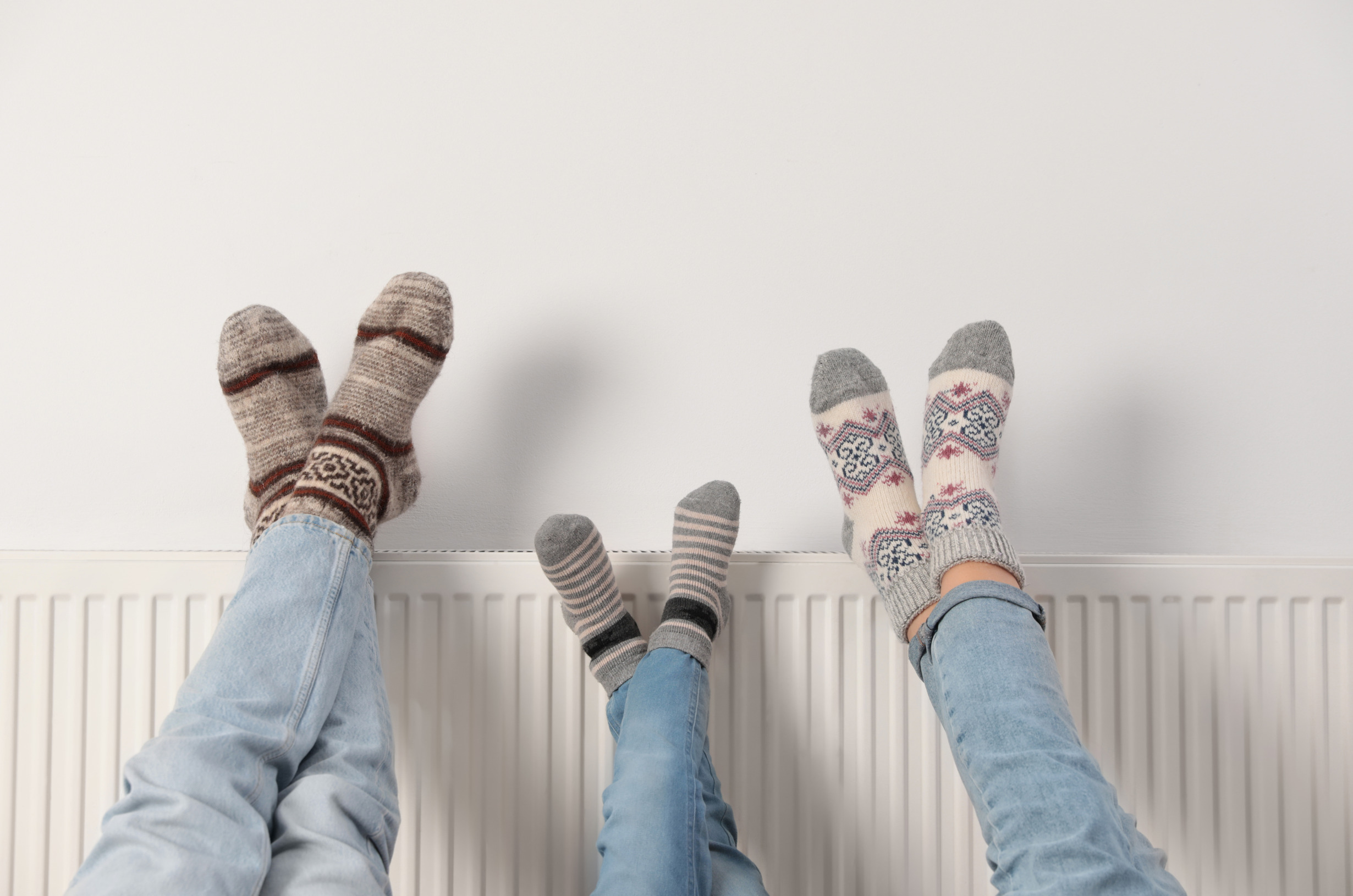 How socks sizes for kids, females, and males differ