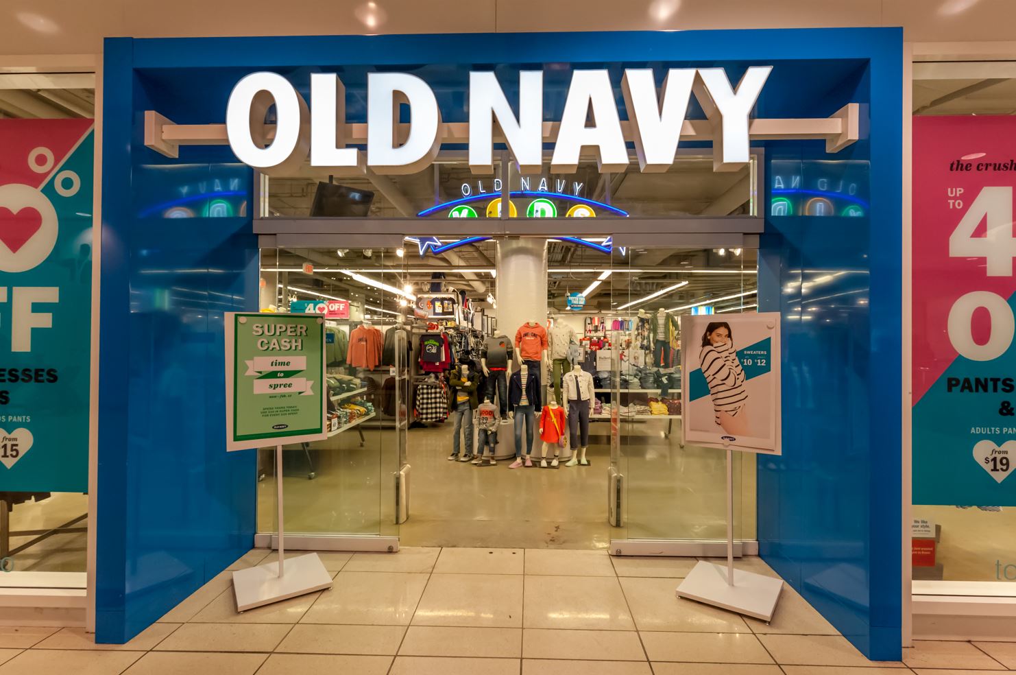 Old Navy store in Toronto