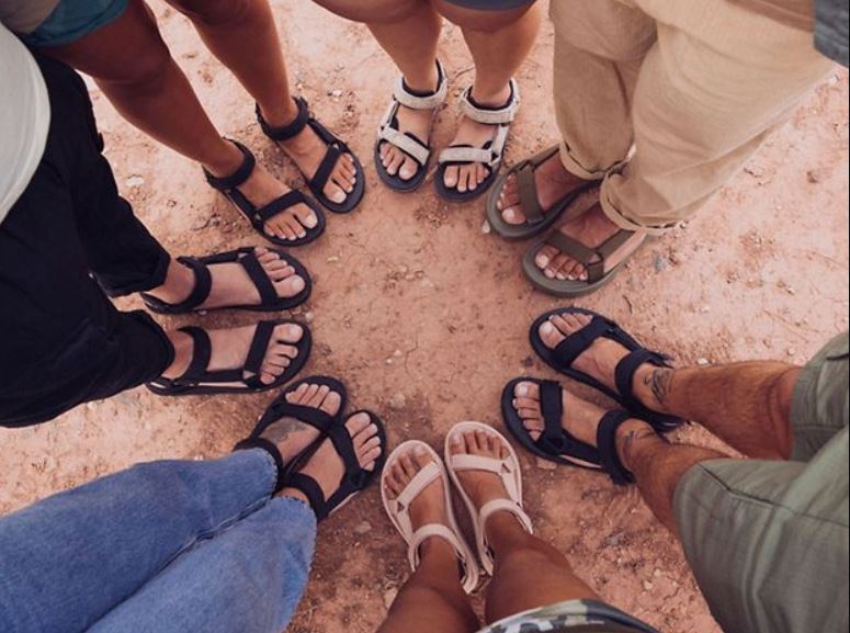  pick the suitable size for your Teva. Photo taken from Teva’s official website