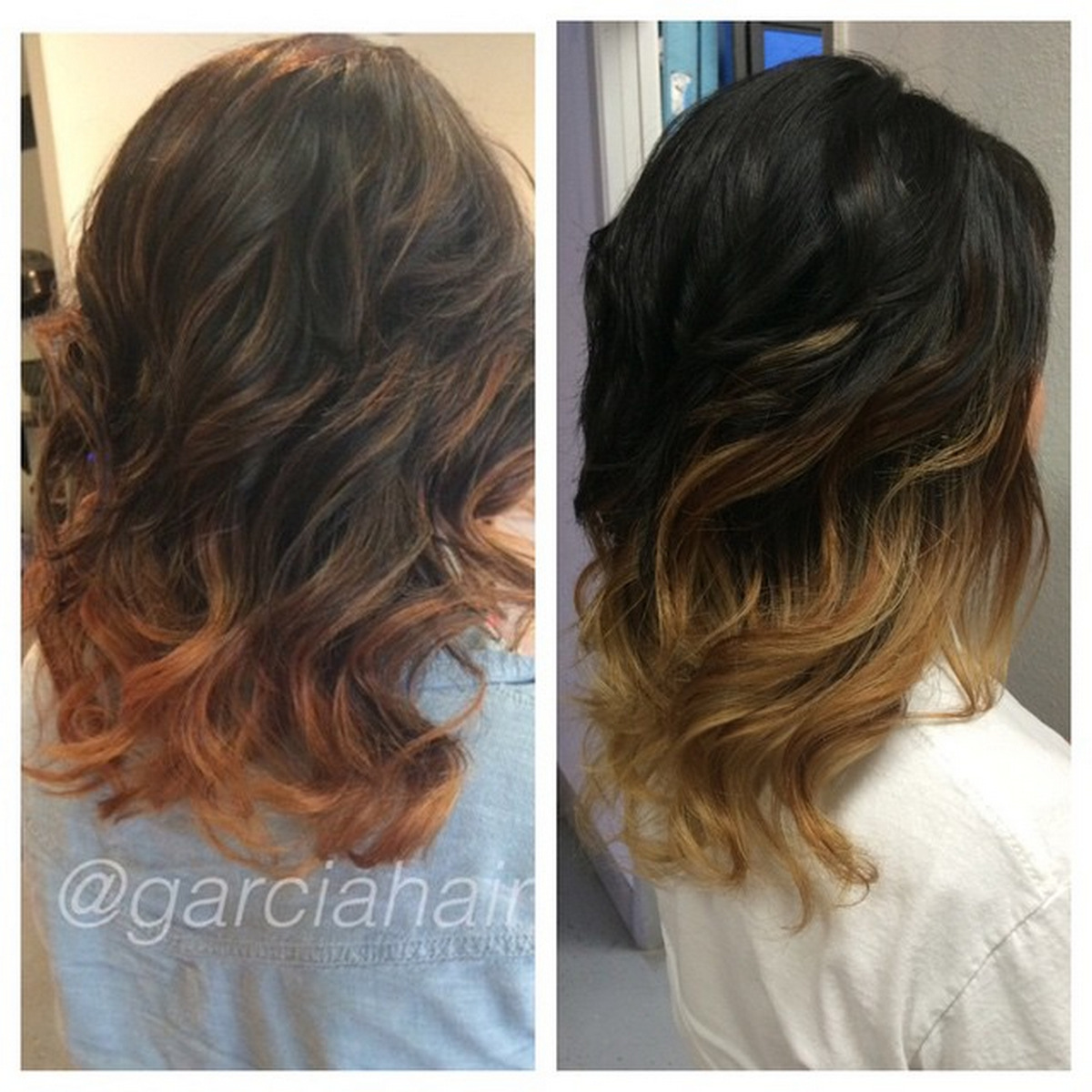 Dark Brown To Blonde Ombre