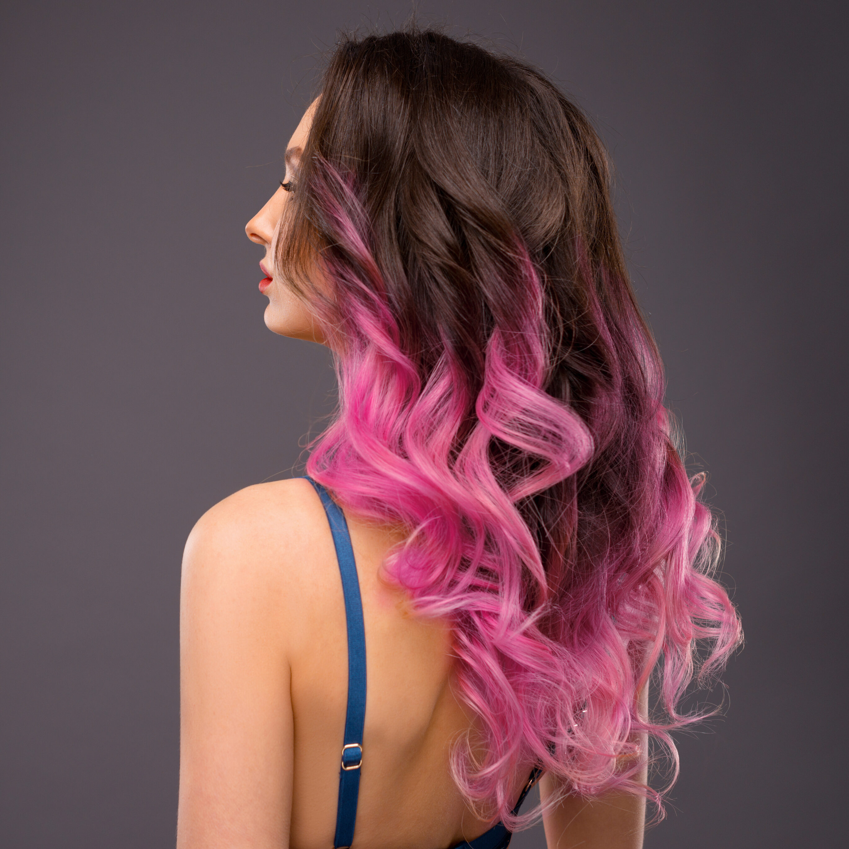 Pink Ombre Hair 