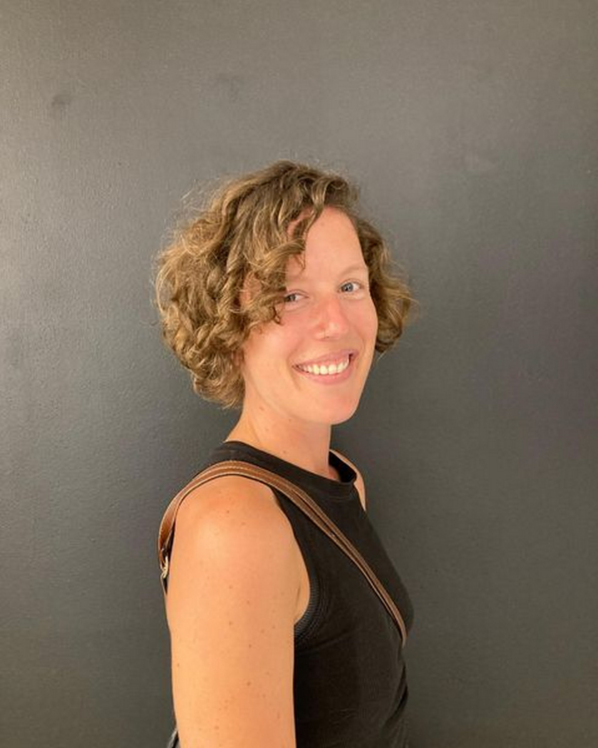Side-Parted Curls
