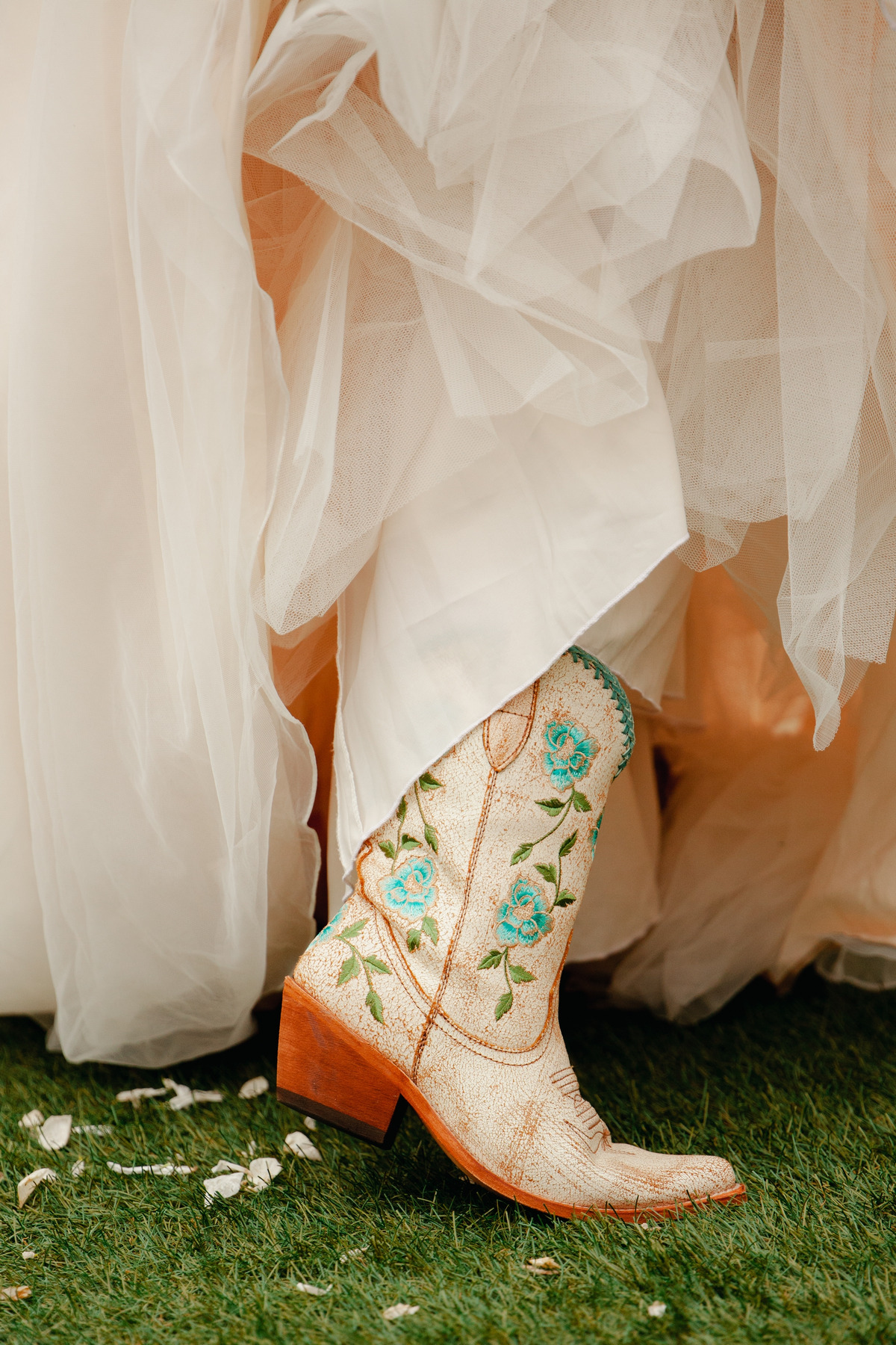 sundress and cowboy boots