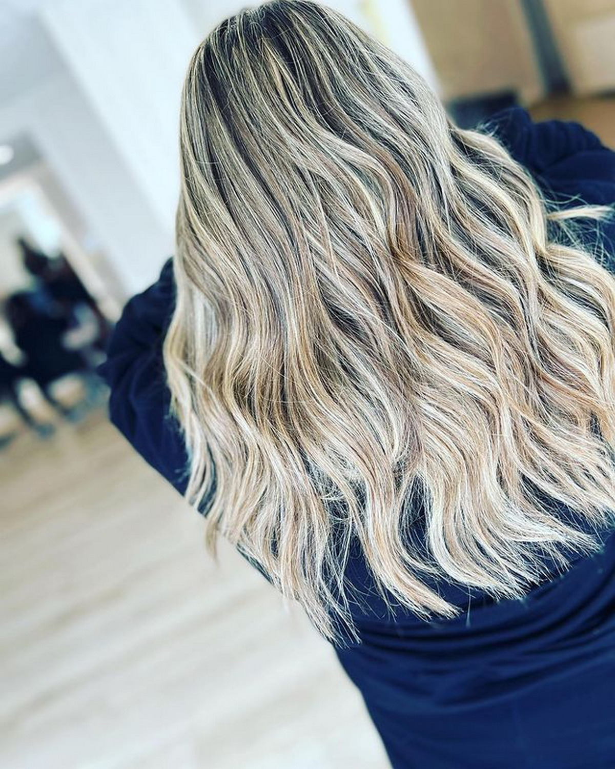 Ash Blonde Shadow Root Via instagram