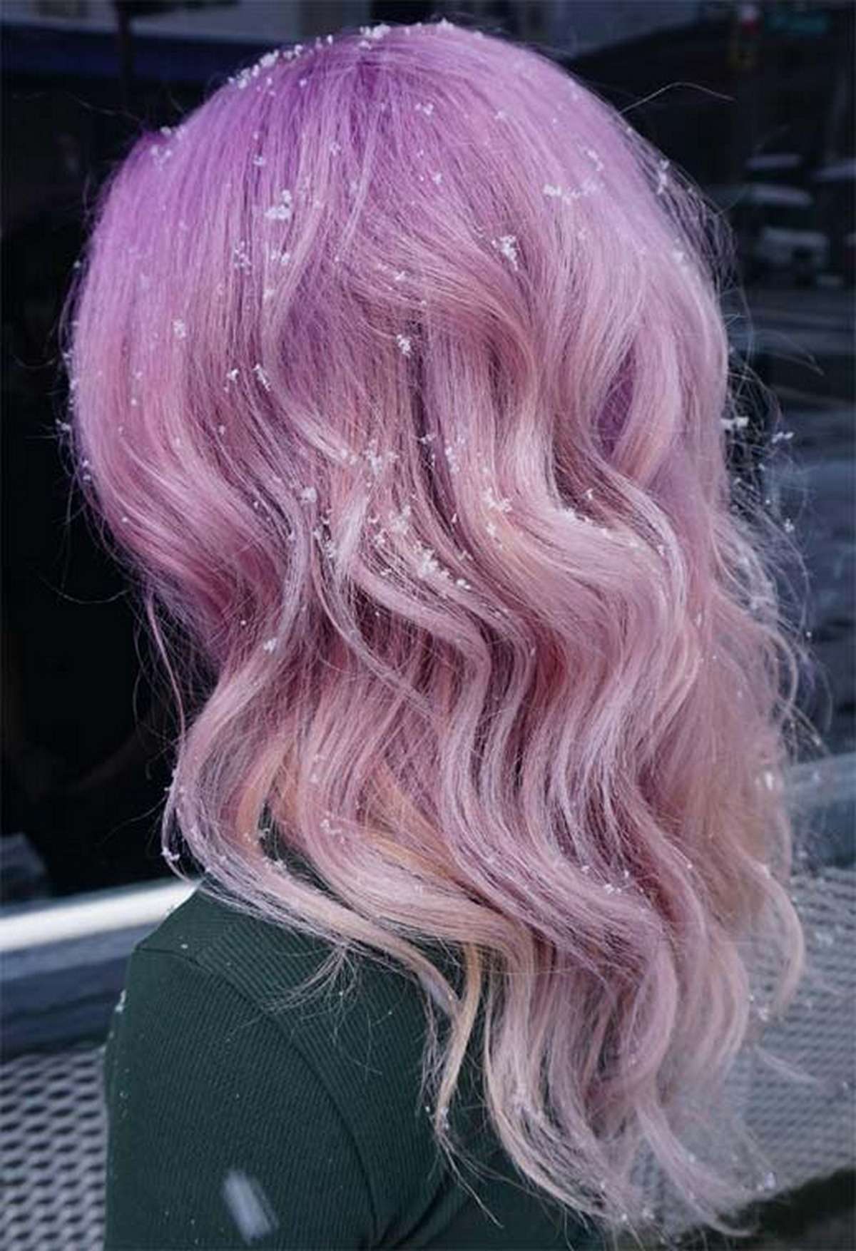 Peach and Lilac