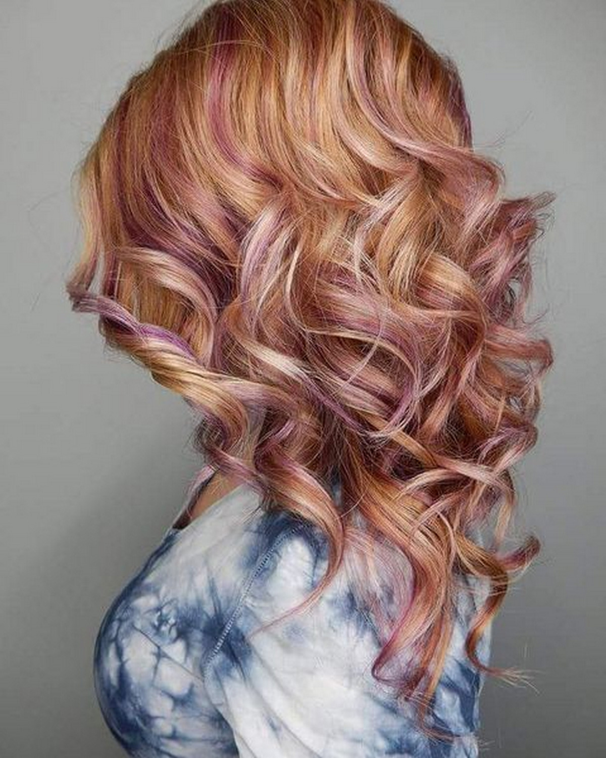 Strawberry-Pink Hair