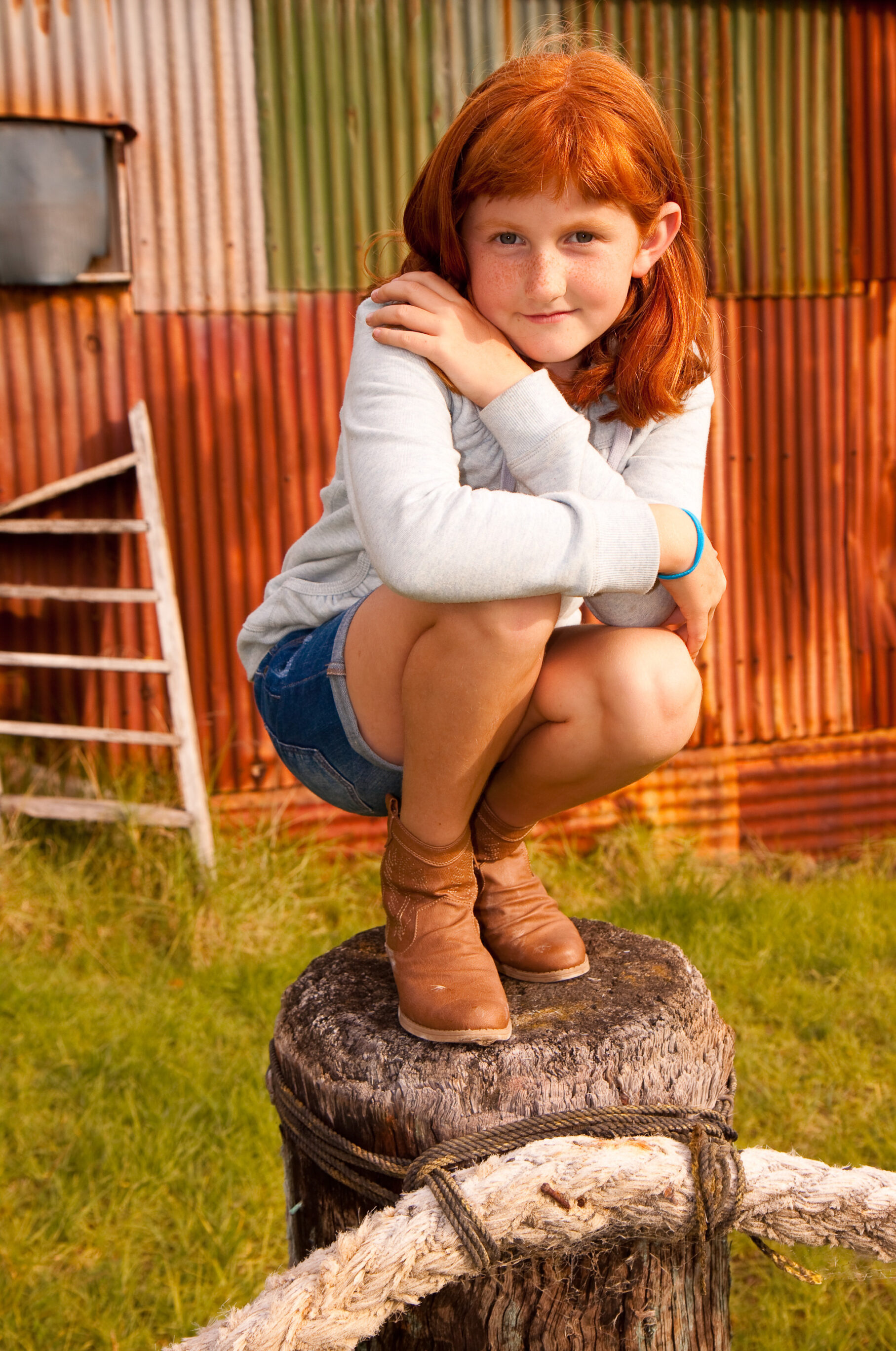 Chestnut Copper-Brown Hair