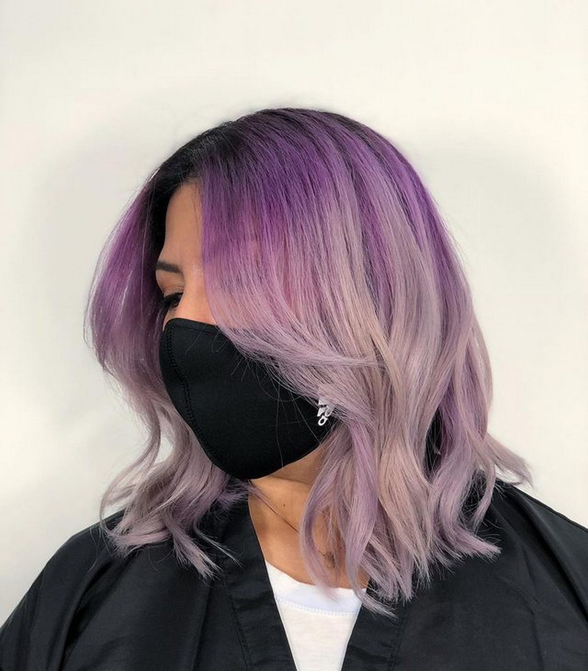 Faded Purple Hair