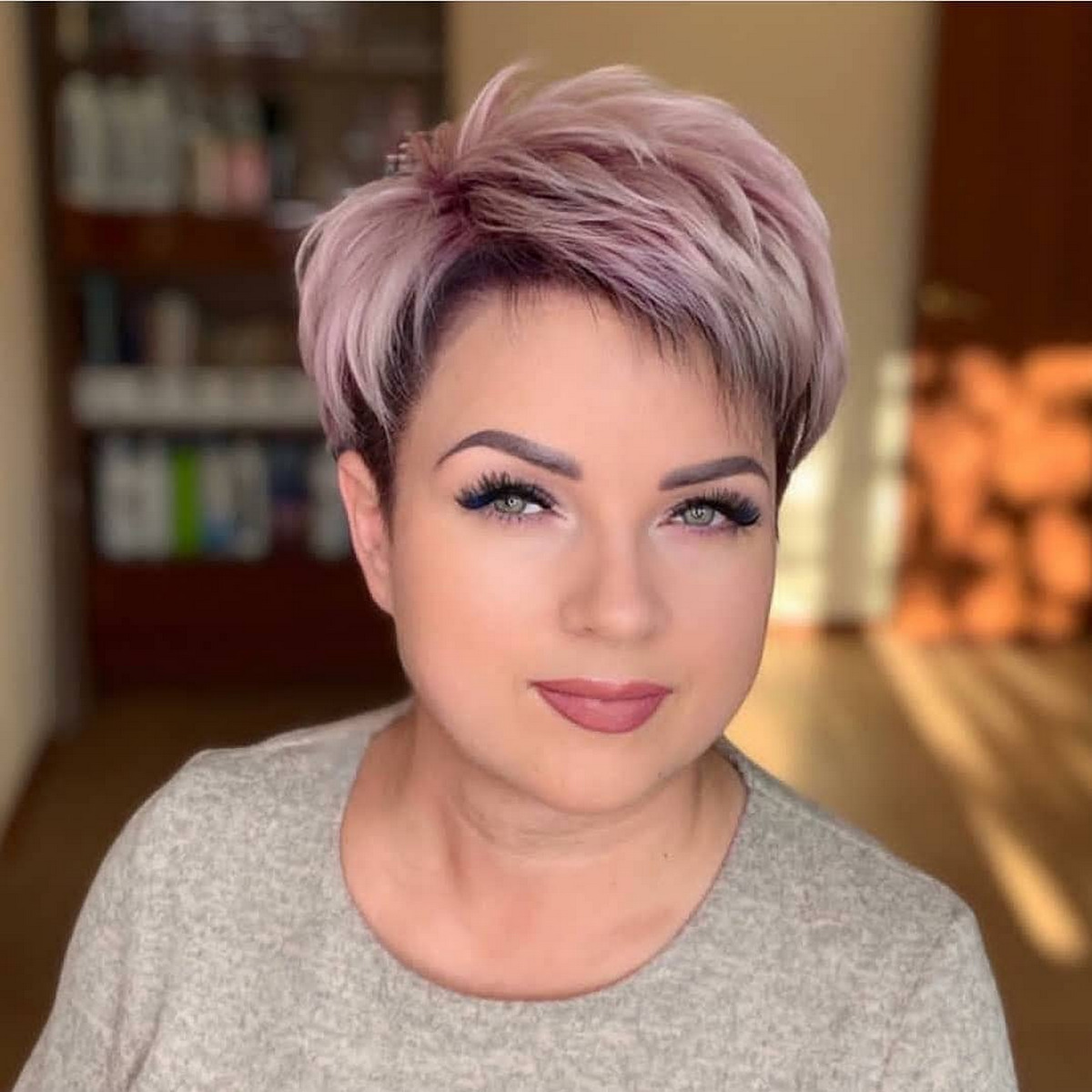 Pink Pixie Haircut Styles 