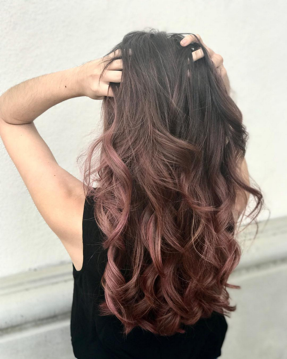 Rose Brown Ombre