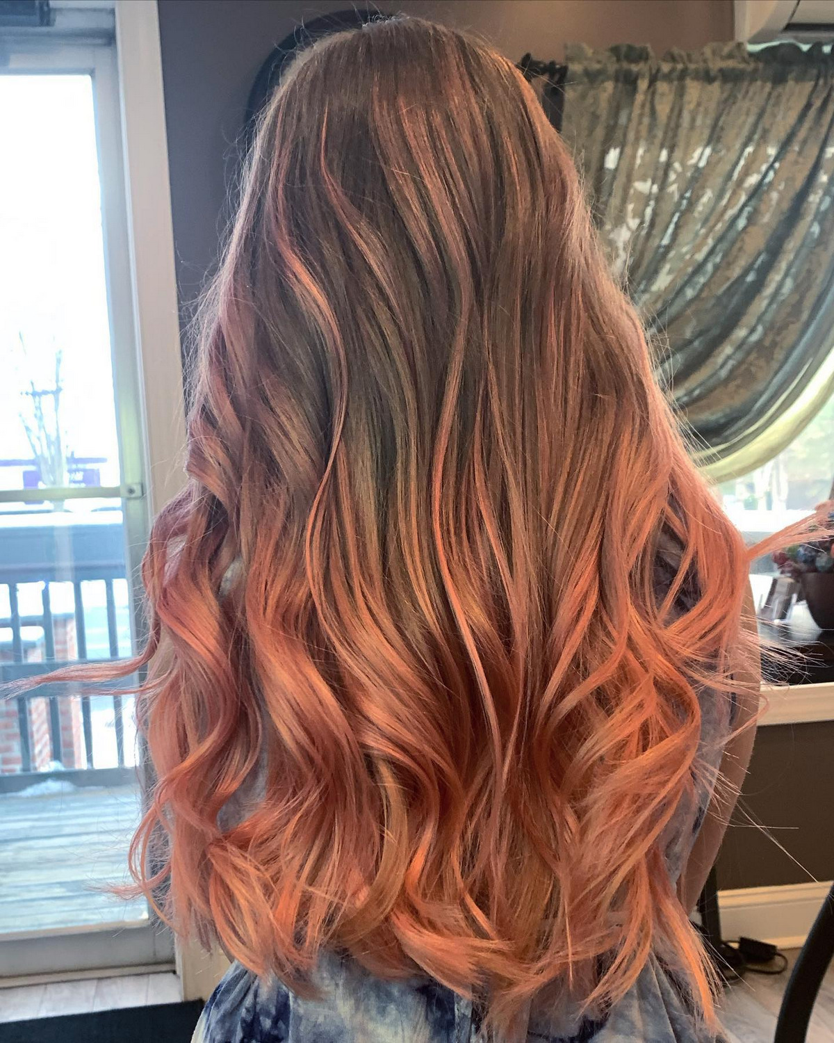 Rose Gold Balayage