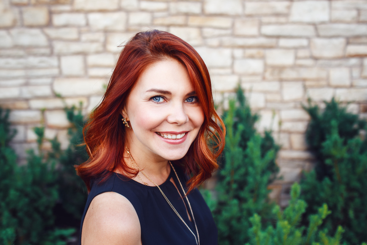 Waved Curly, Short, Auburn Brown Shoulder-Length Hair